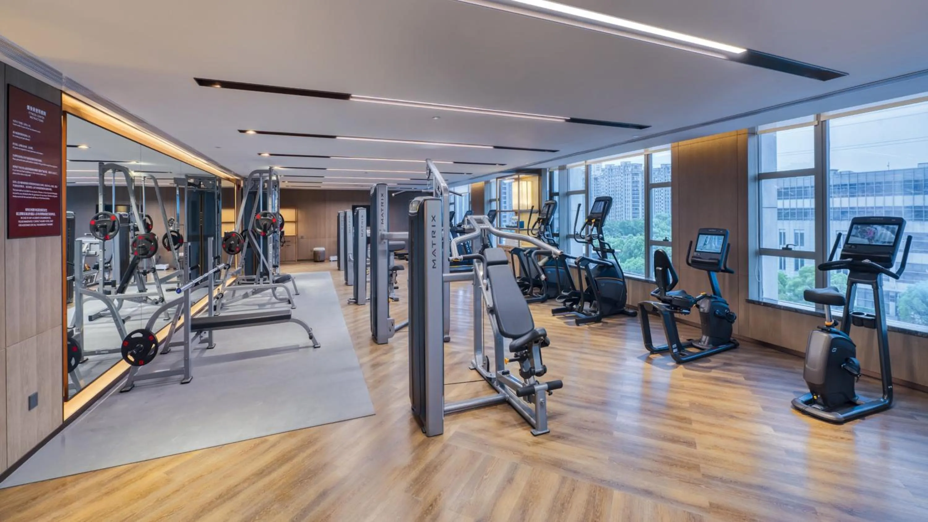 Fitness centre/facilities in Holiday Inn Express Rugao City Center, an IHG Hotel