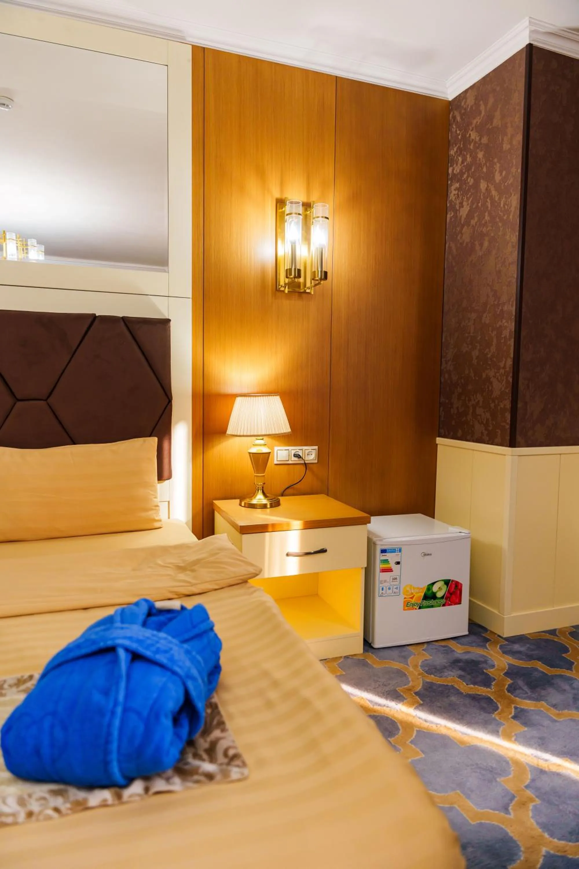 Bedroom, Bed in Almaty Grand Erbil Hotel