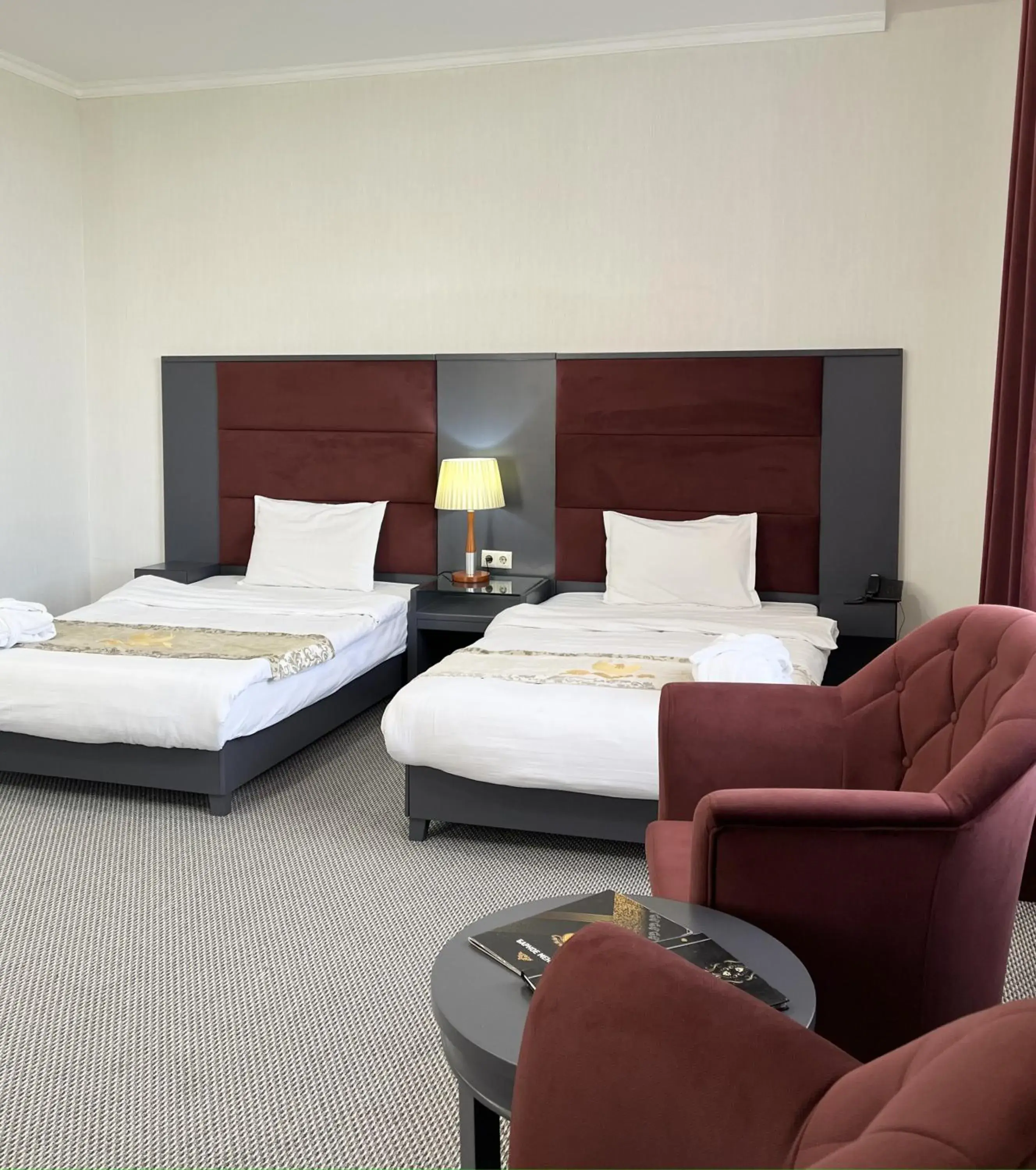 Standard Twin Room in Almaty Grand Erbil Hotel Standard Twin Room in Almaty Grand Erbil Hotel