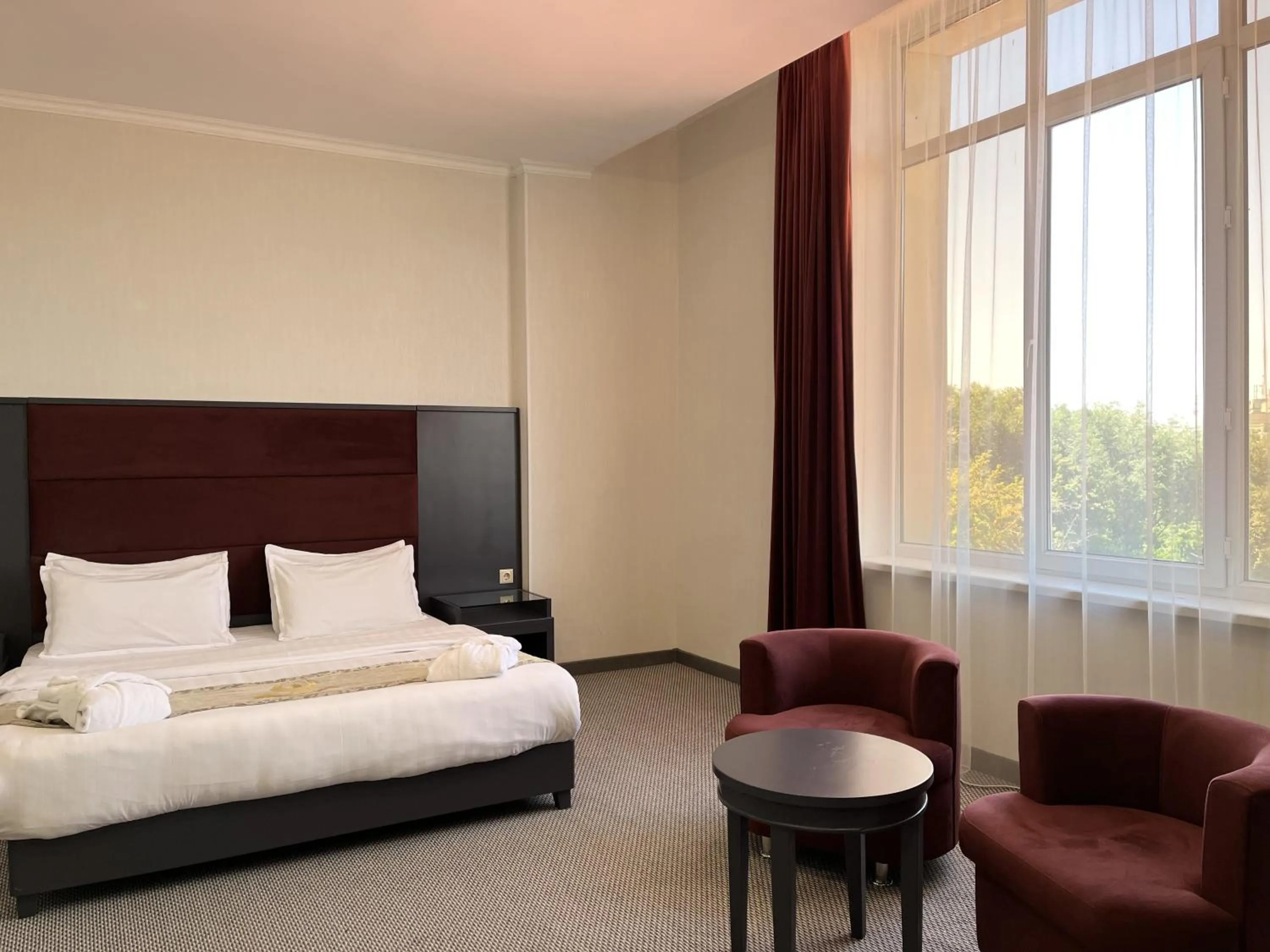 Photo of the whole room, Bed in Almaty Grand Erbil Hotel