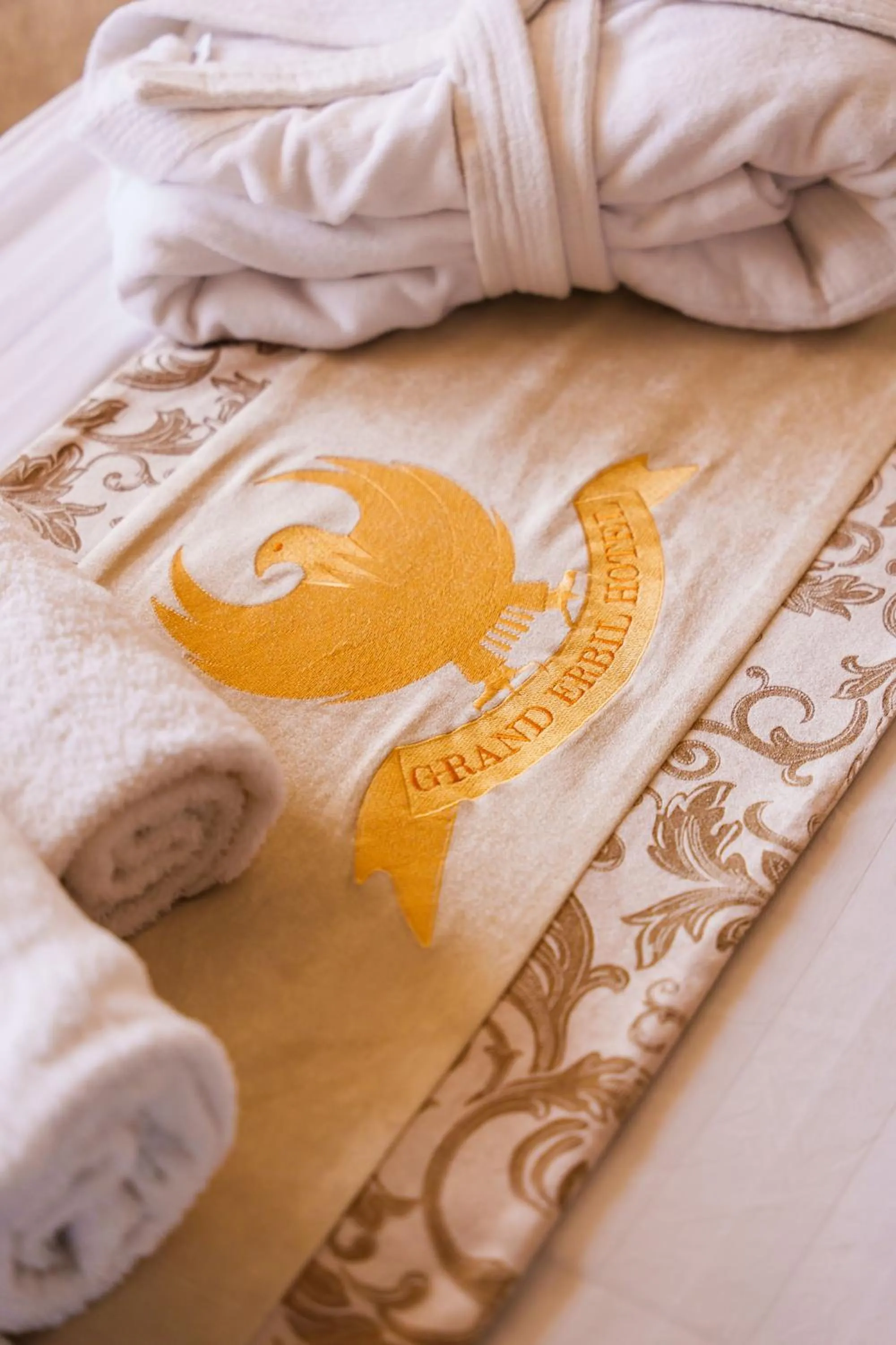 Bed in Almaty Grand Erbil Hotel