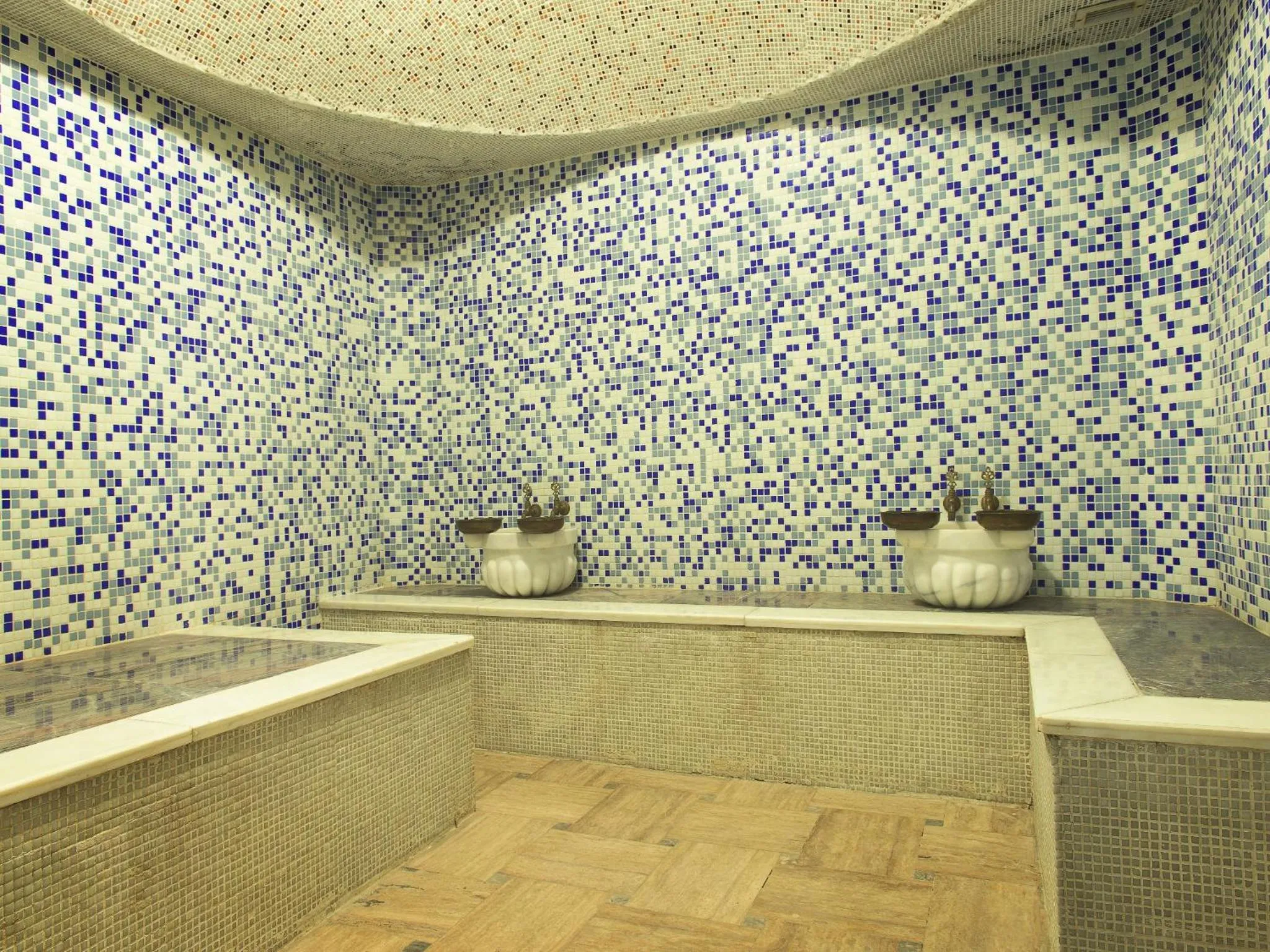 Steam room in Almaty Grand Erbil Hotel