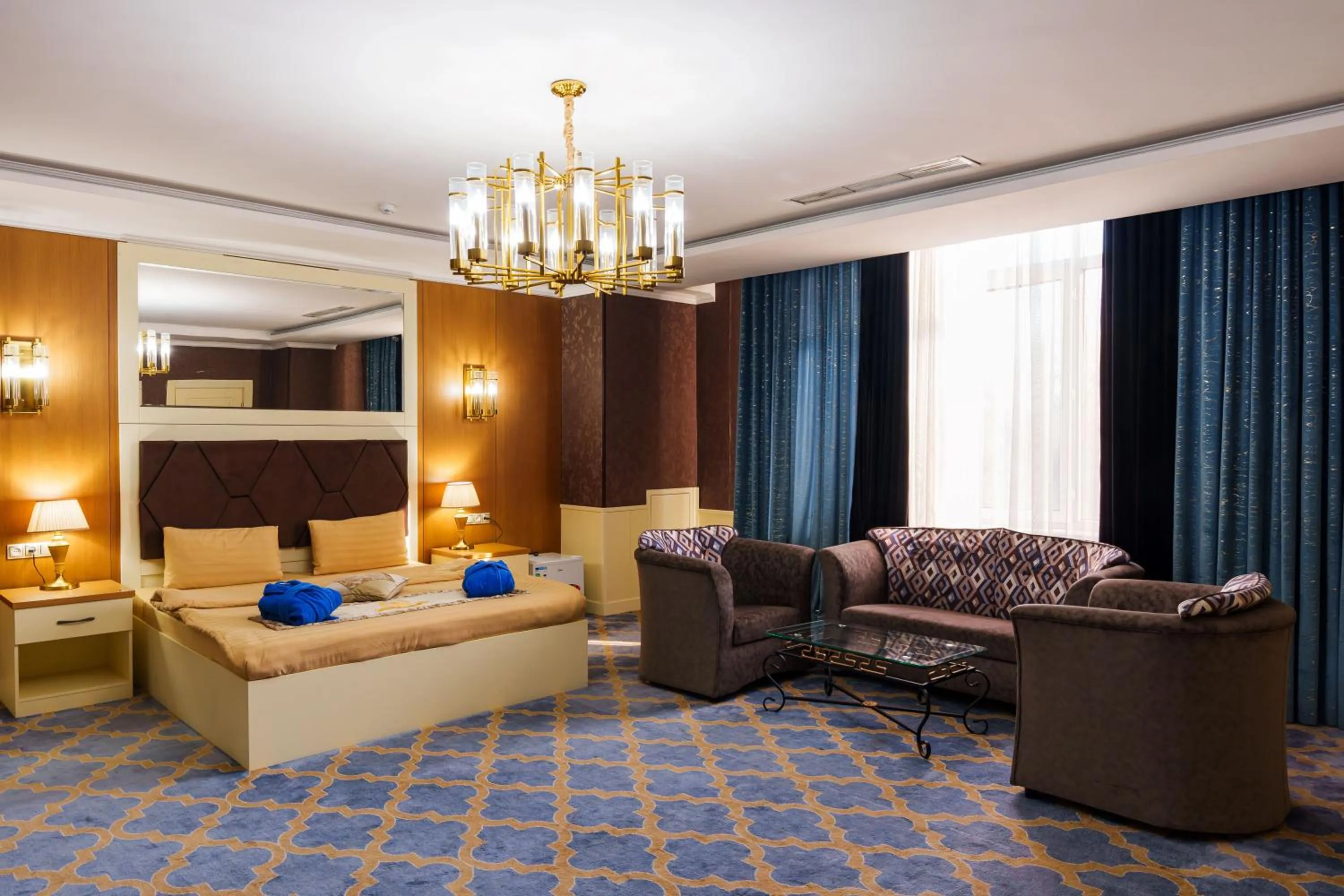 Living room in Almaty Grand Erbil Hotel