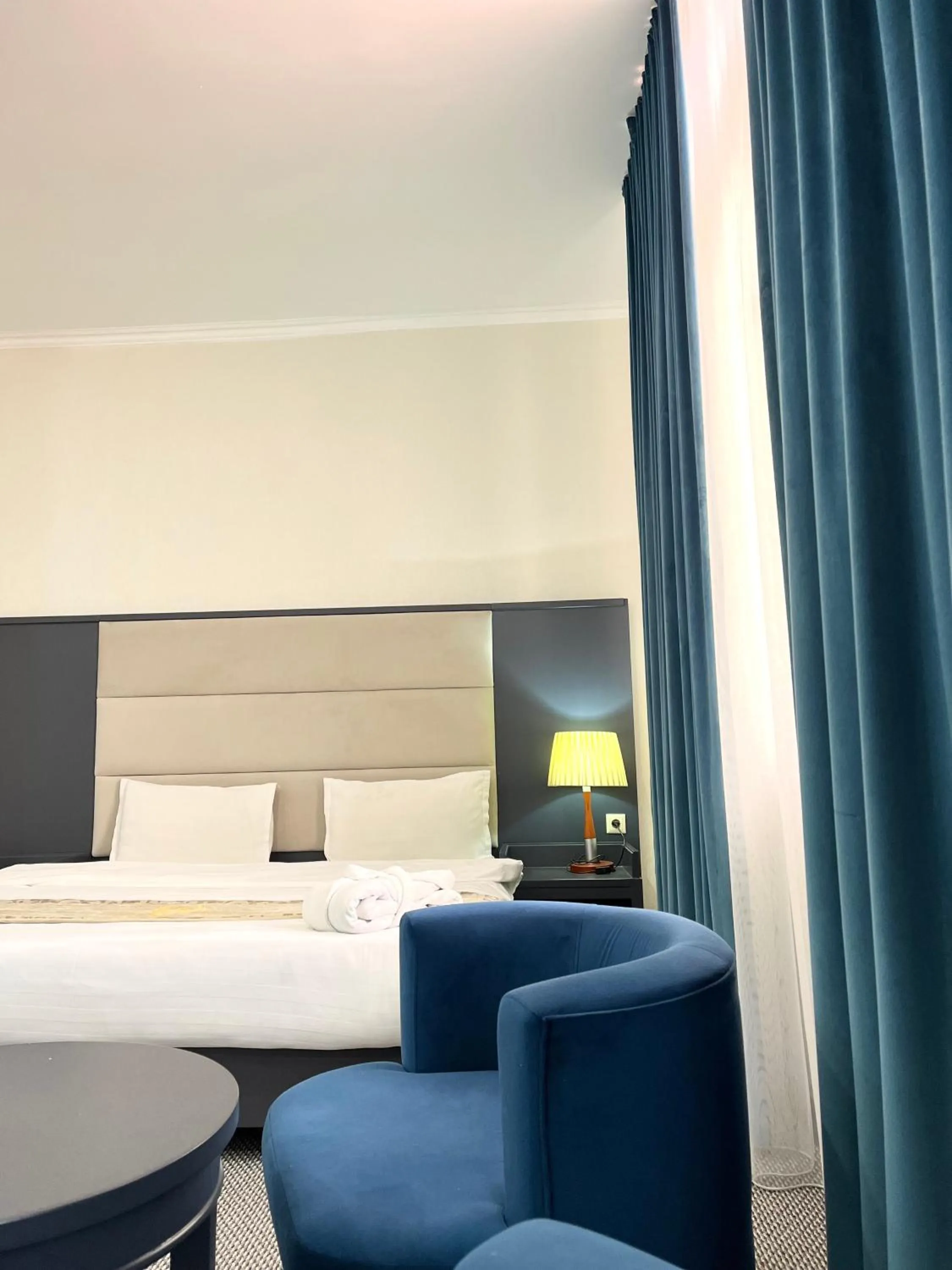 Bed in Almaty Grand Erbil Hotel