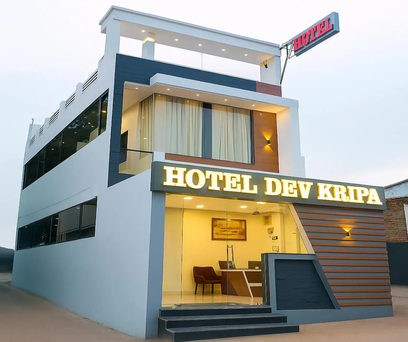 Property building in Hotel Dev Kripa Property building in Hotel Dev Kripa