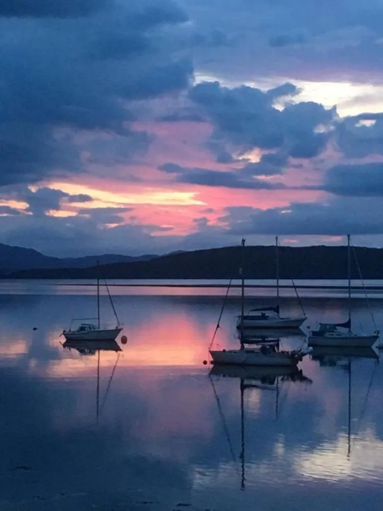 Sunset in Ards House