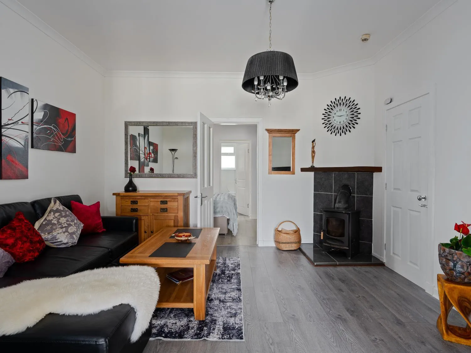 Living room in Ards House