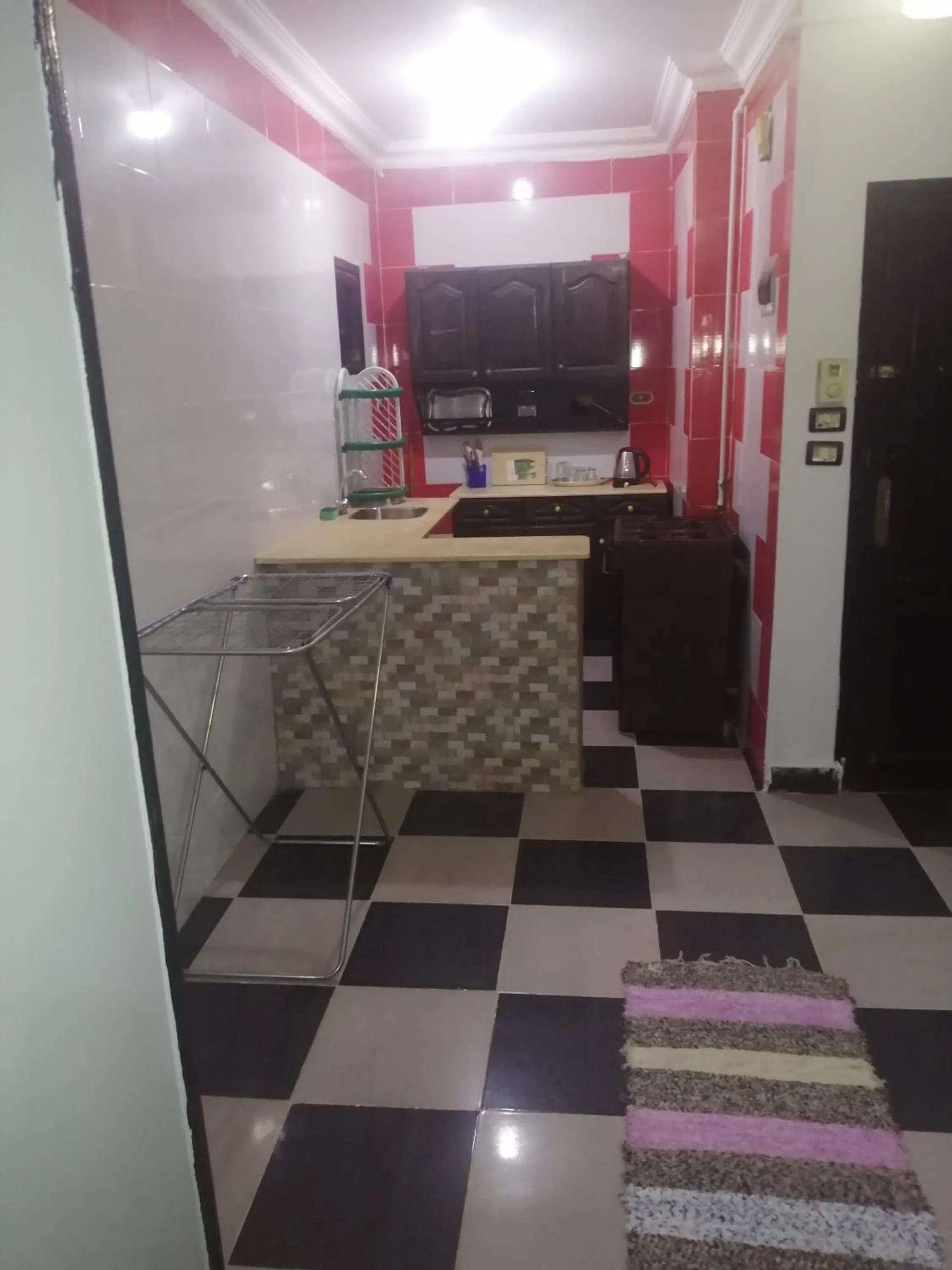 kitchen in Al Dahar apartments Hurghada