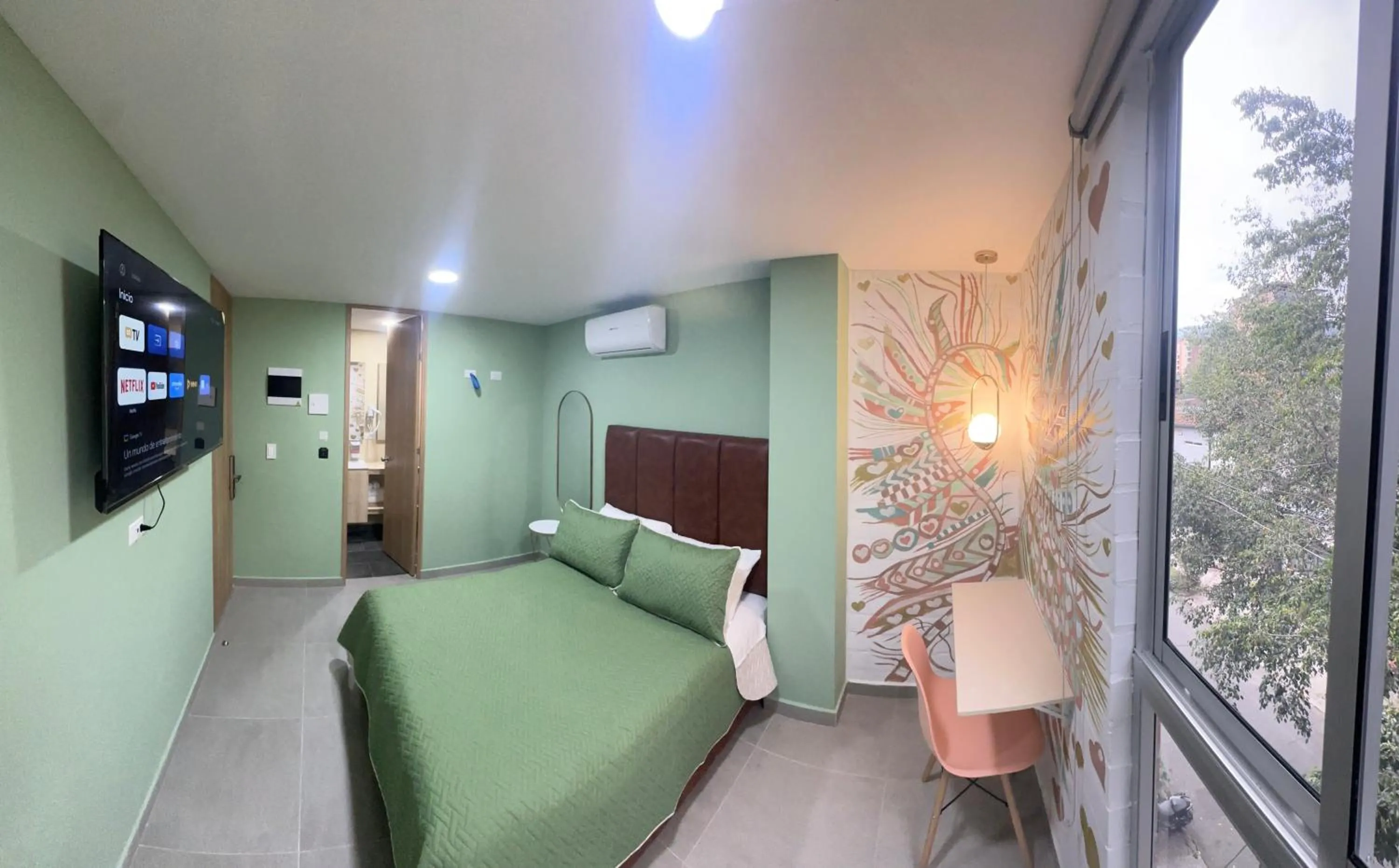 Double Room with Garden View - single occupancy in Amaranto Suites