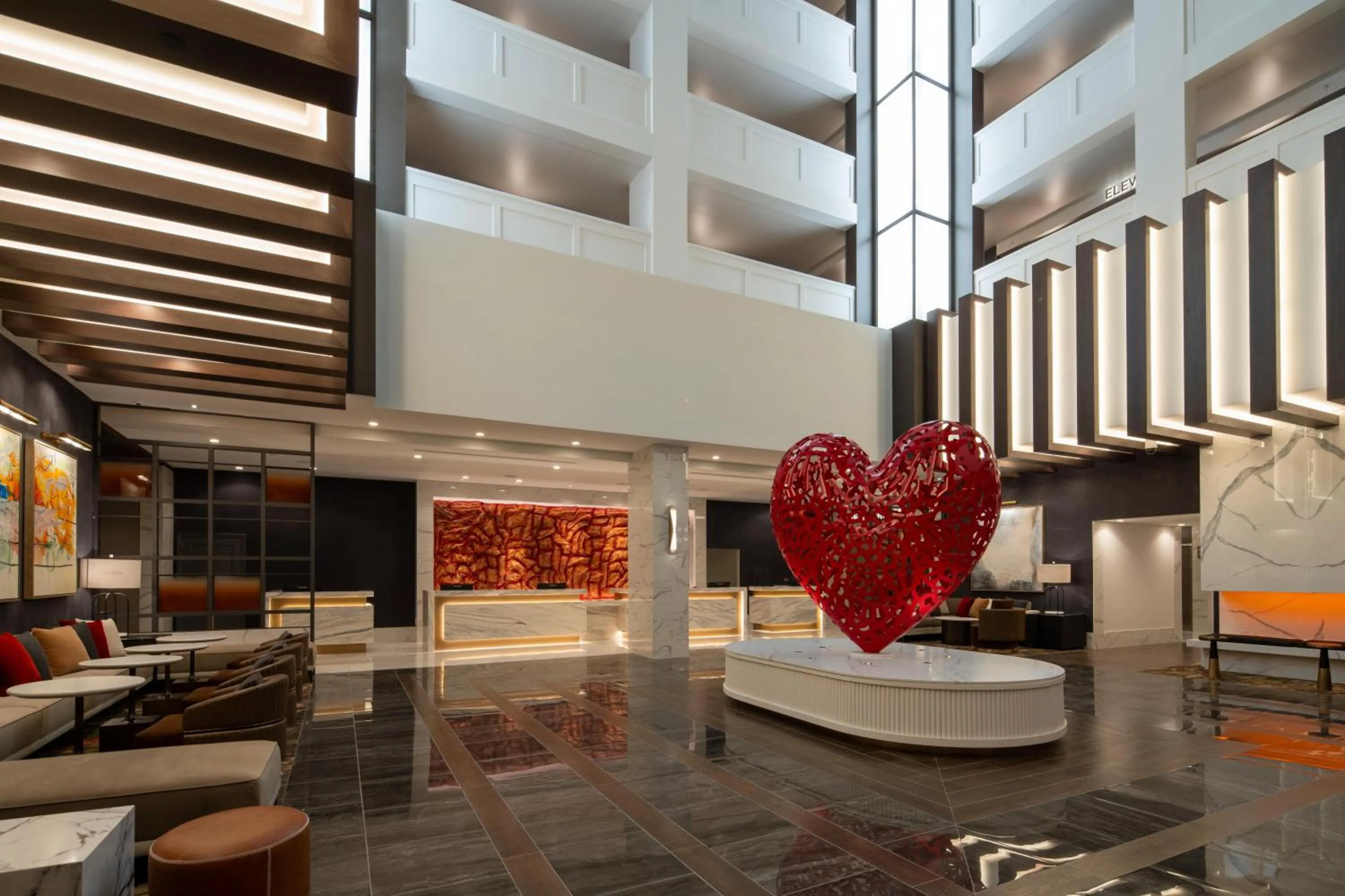 Lobby or reception in Live Casino & Hotel Louisiana, Curio Collection by Hilton