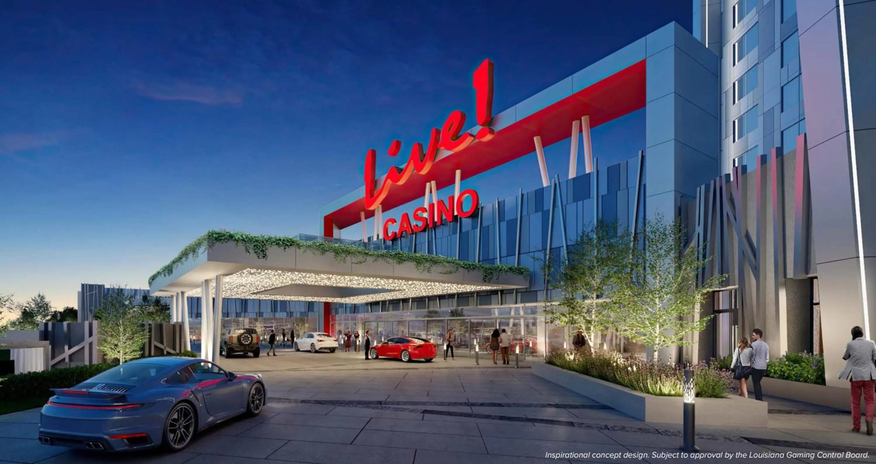 Property building in Live Casino & Hotel - Louisiana