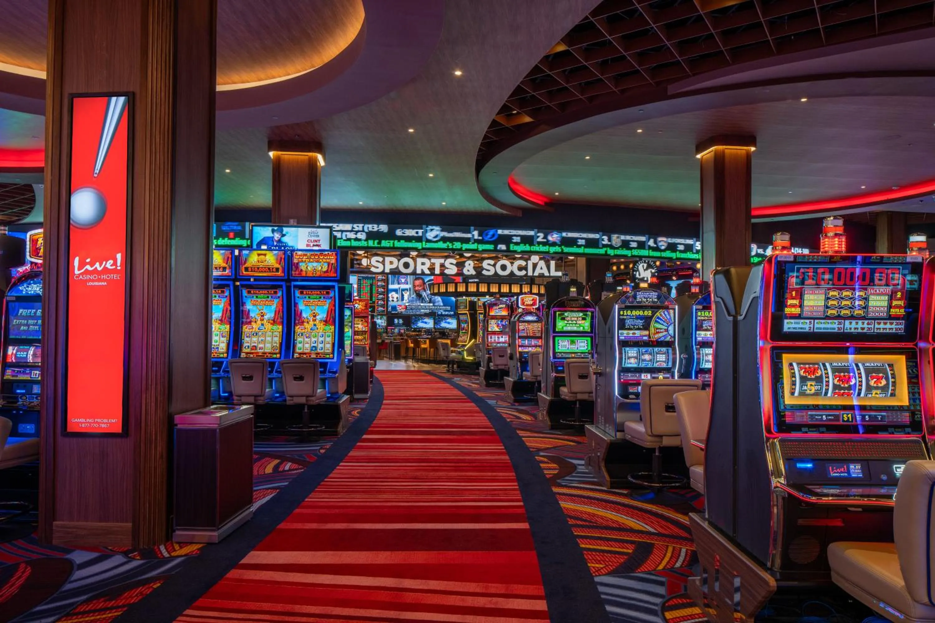 Casino in Live Casino & Hotel - Louisiana
