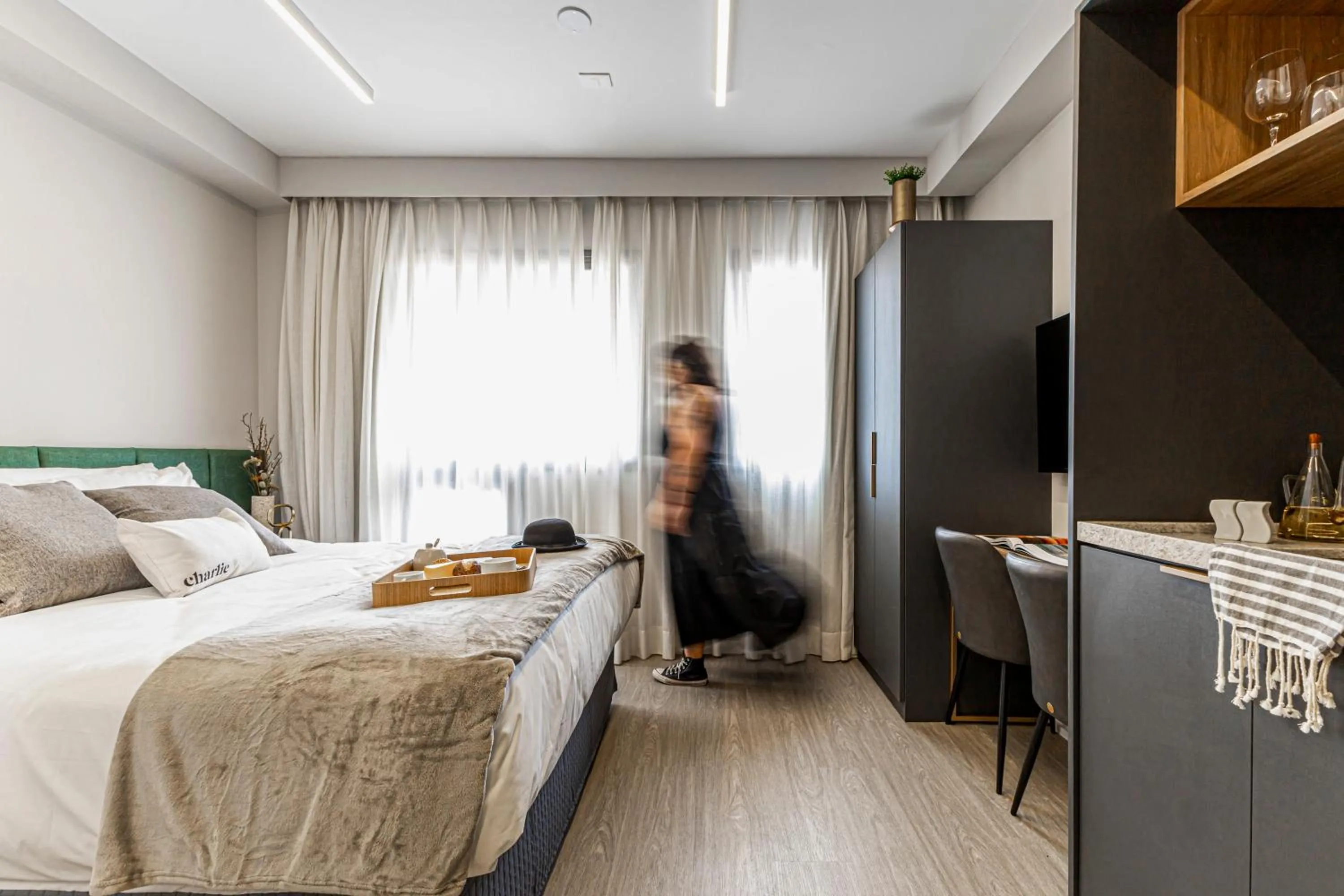 Bed in Charlie Santo Amaro - Piscina, Academia e Nota 9,2