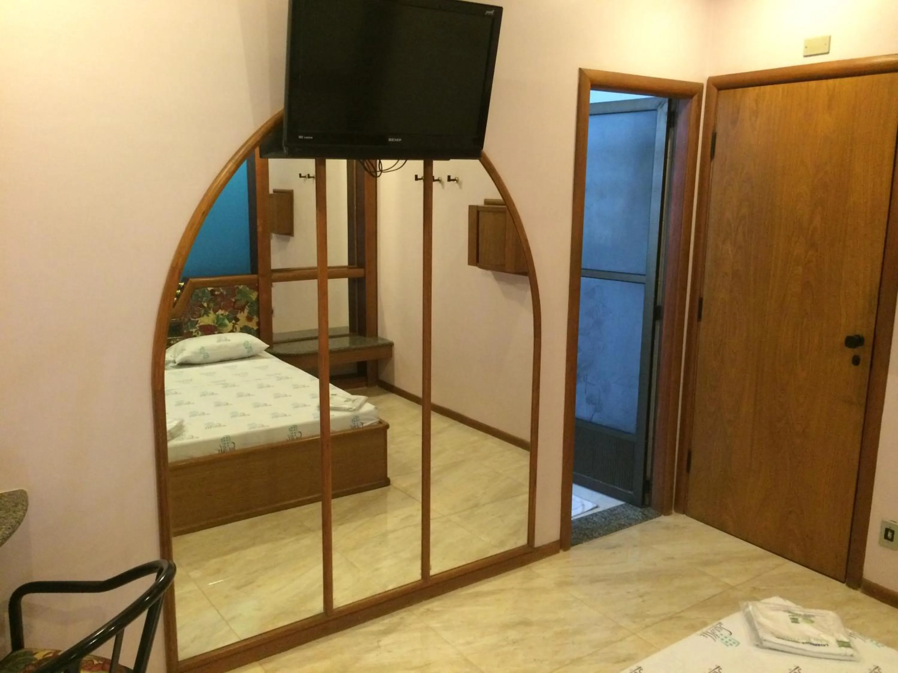 Decorative detail, Bed in Saville Hotel