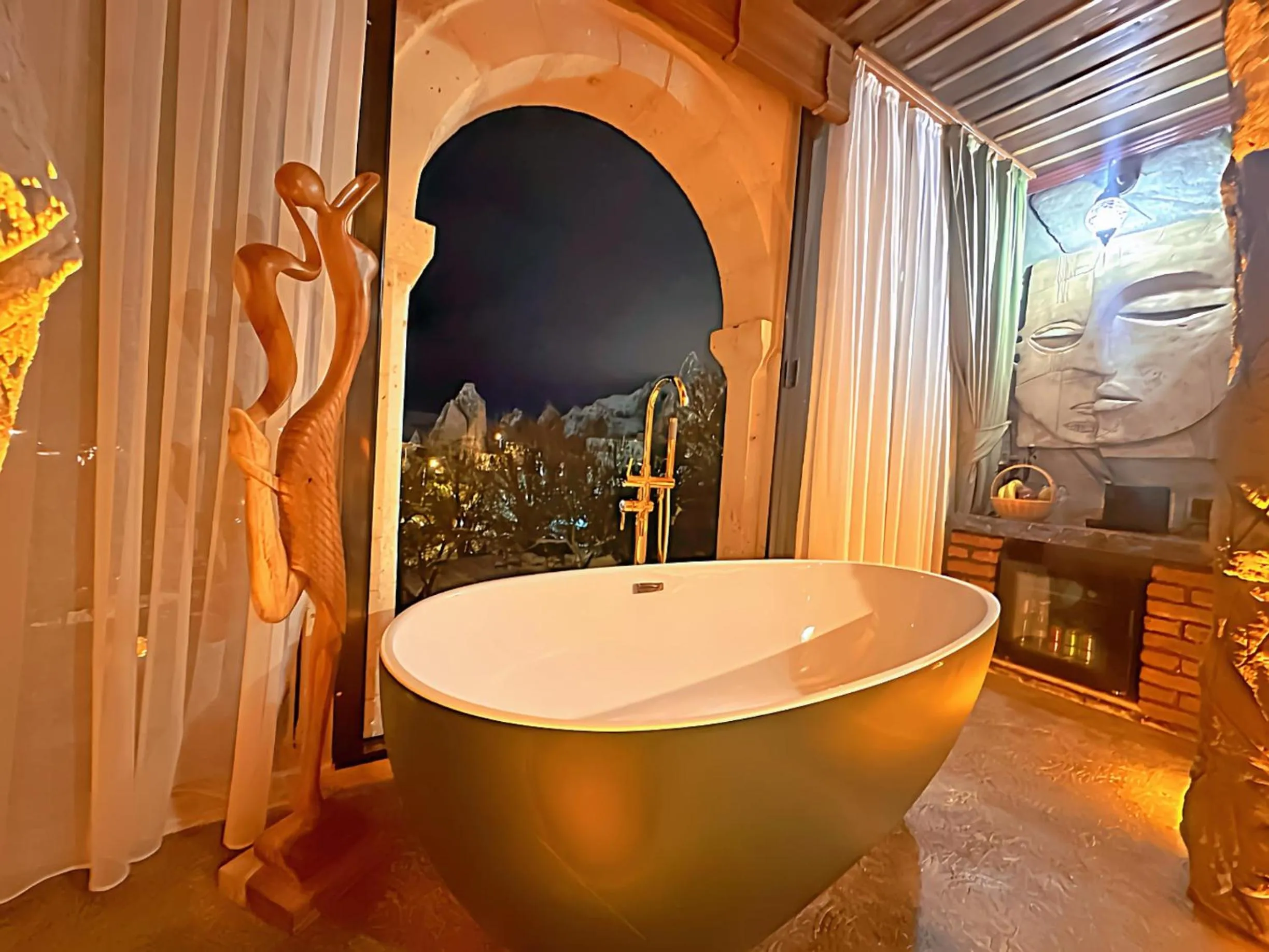 Bath in Historical Goreme House