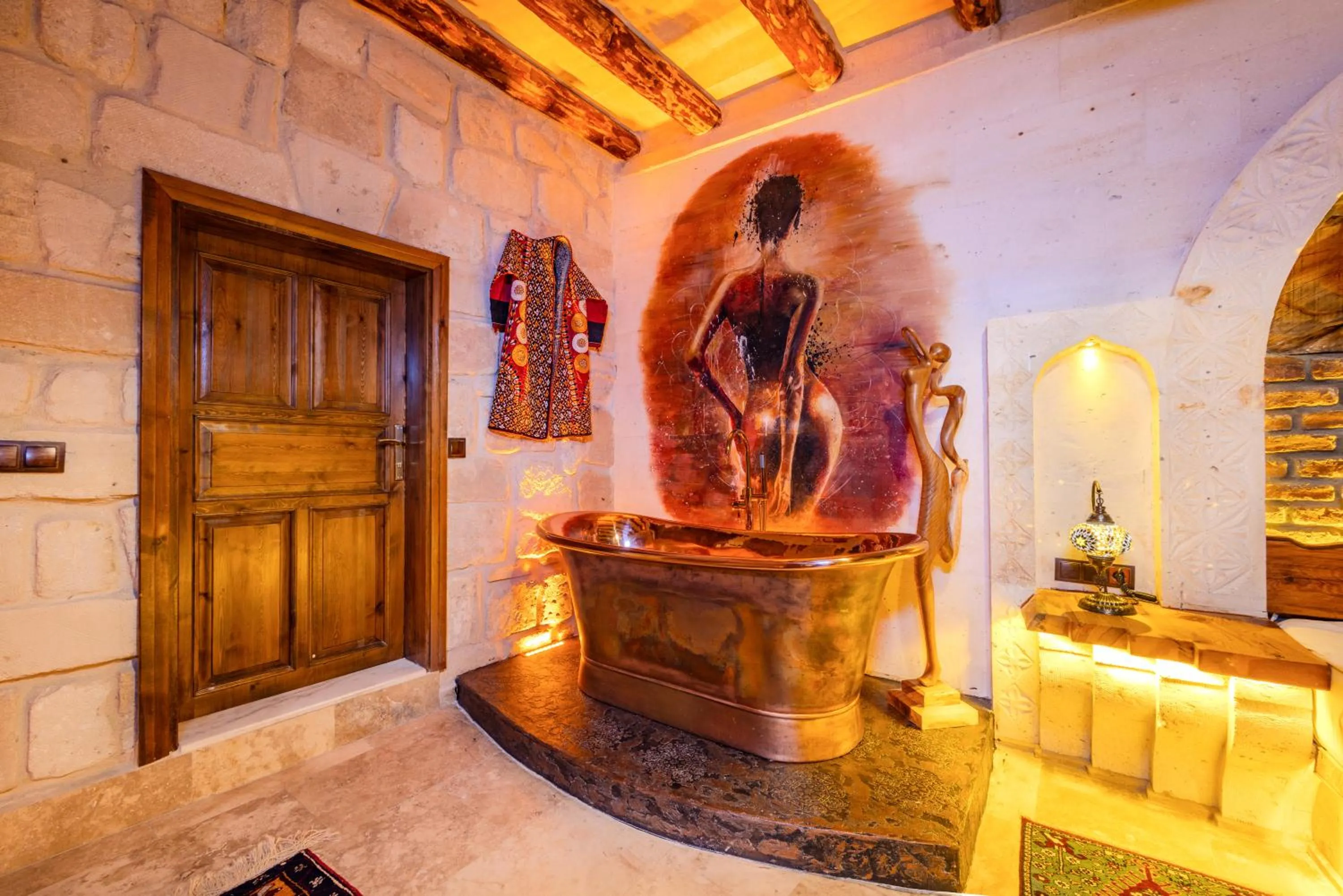 Bath in Historical Goreme House