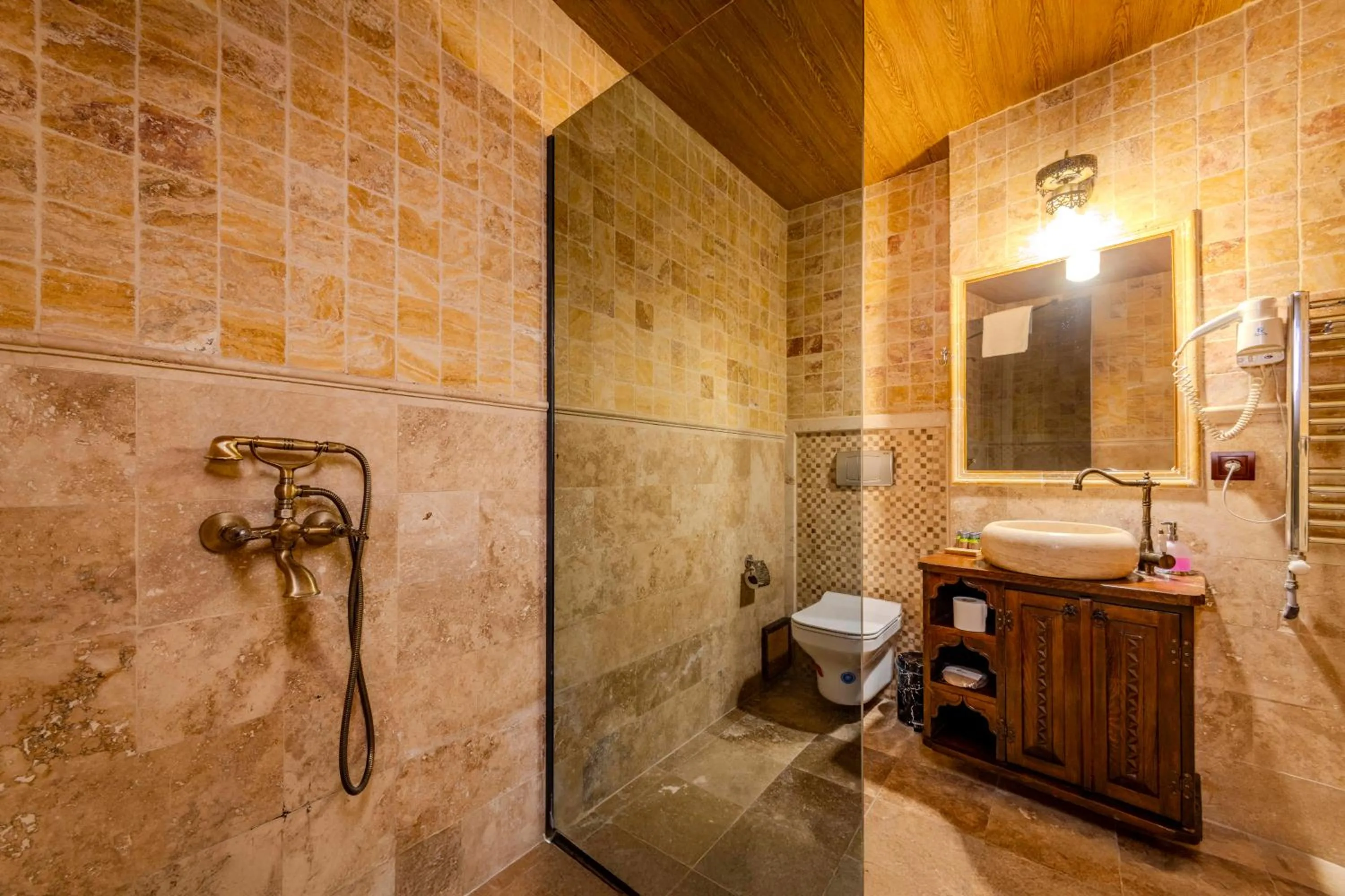 Shower in Historical Goreme House