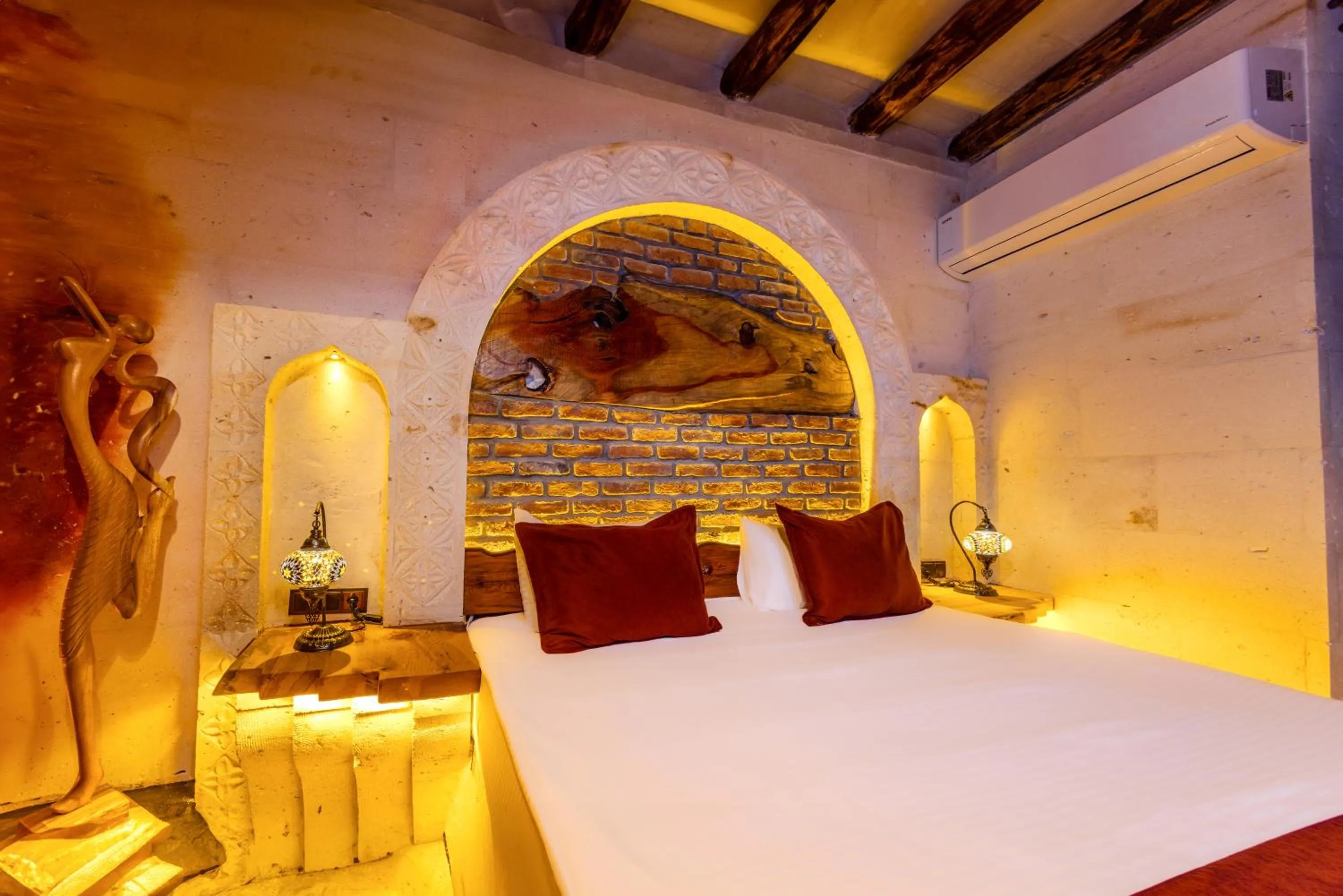 Bed in Historical Goreme House