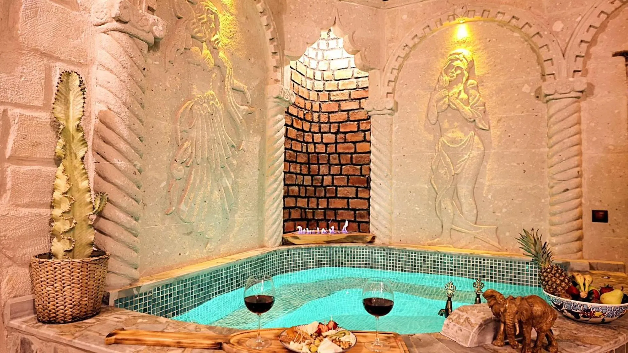 Hot Tub in Historical Goreme House