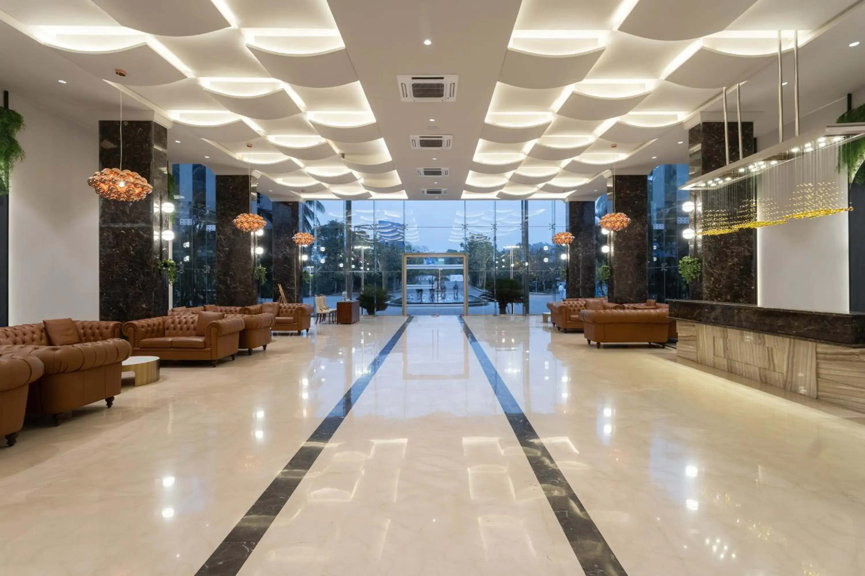 Lobby or reception in Treat Resort Silvassa Lobby or reception in Treat Resort Silvassa