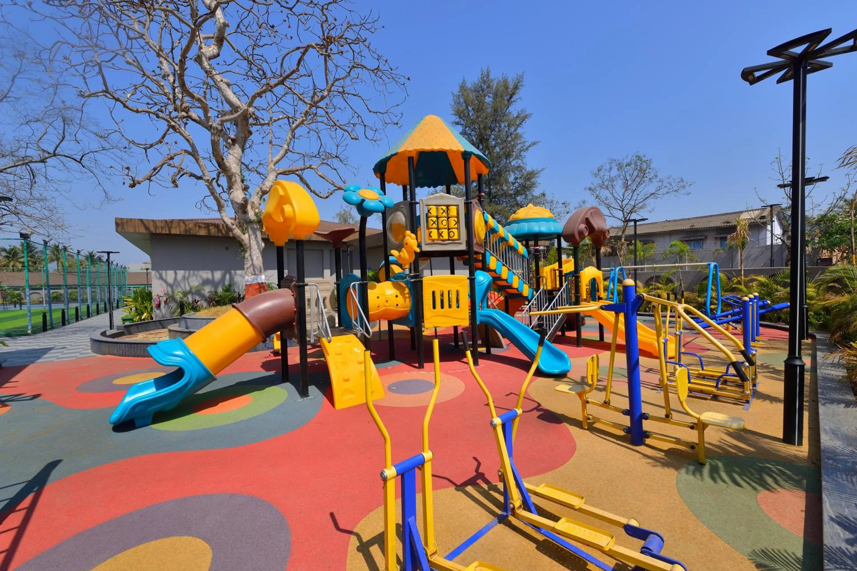 Children play ground in Treat Resort Silvassa