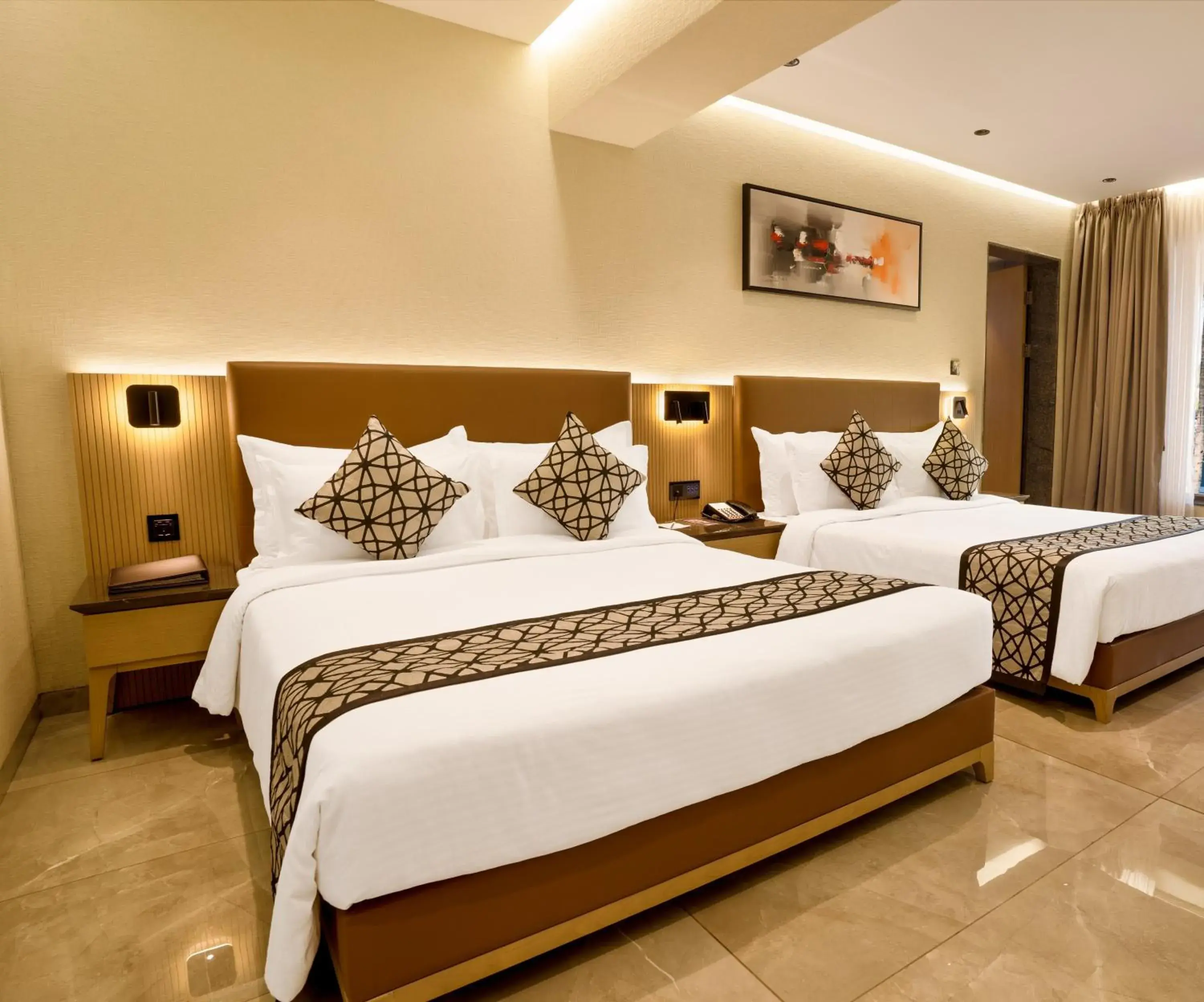 Bed in Treat Resort Silvassa Bed in Treat Resort Silvassa