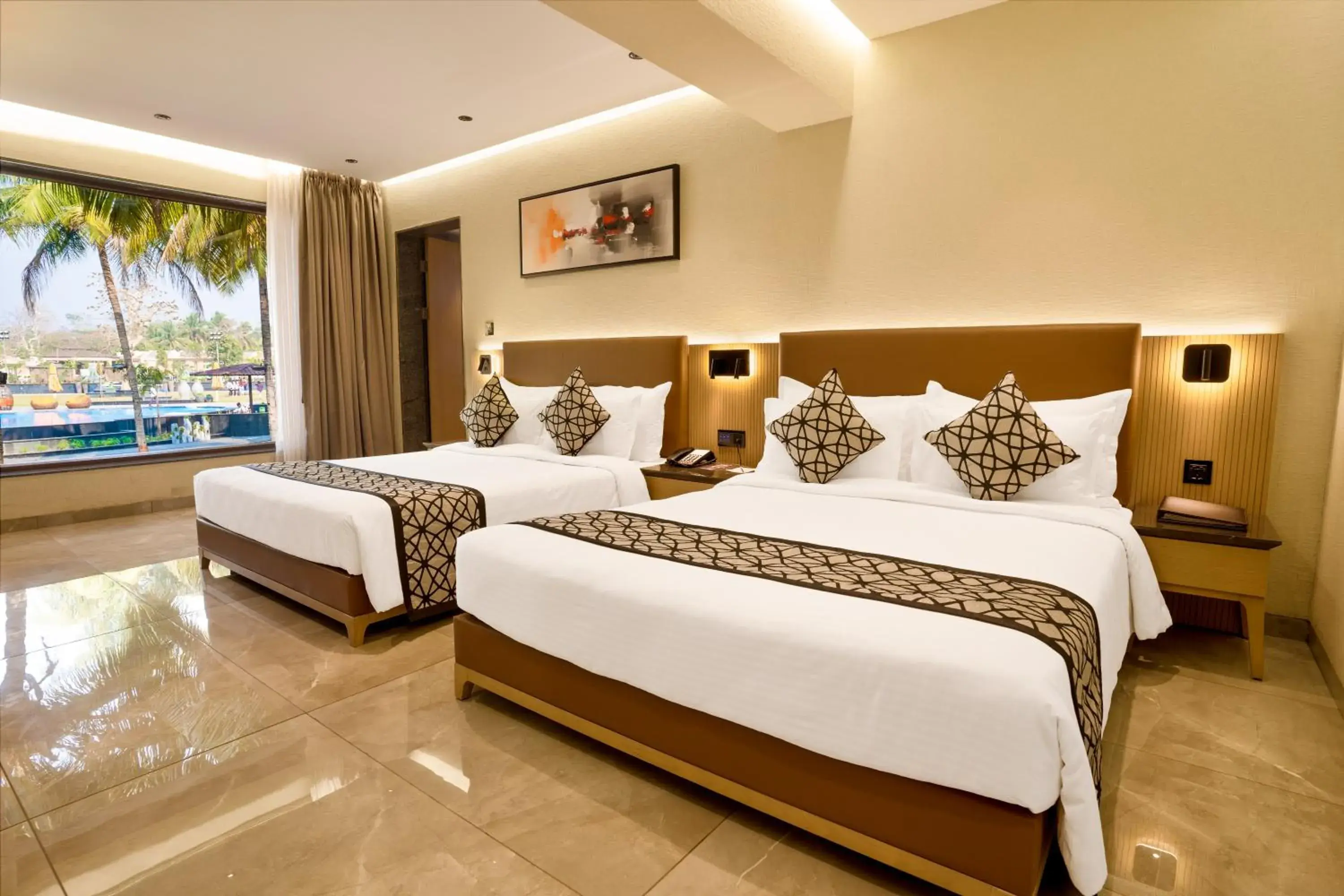 Bed in Treat Resort Silvassa Bed in Treat Resort Silvassa