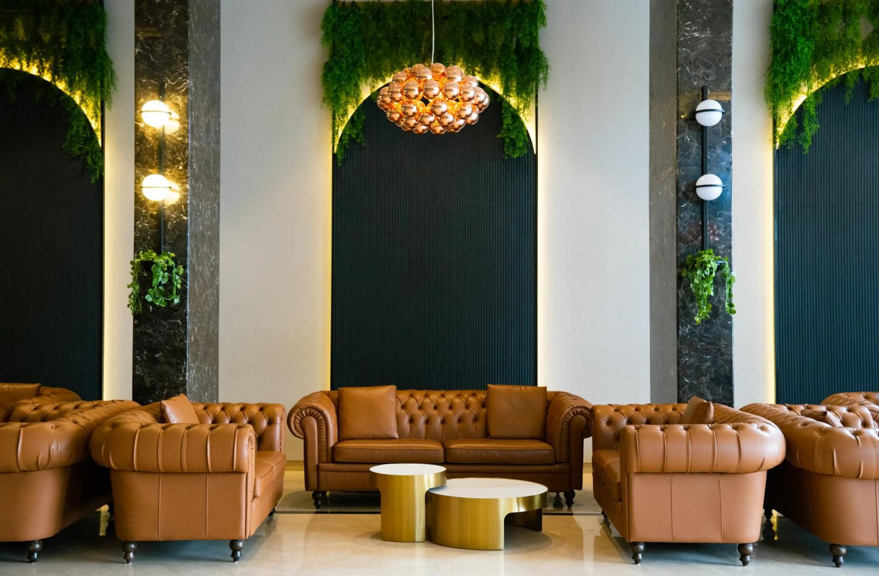 Seating area in Treat Resort Silvassa