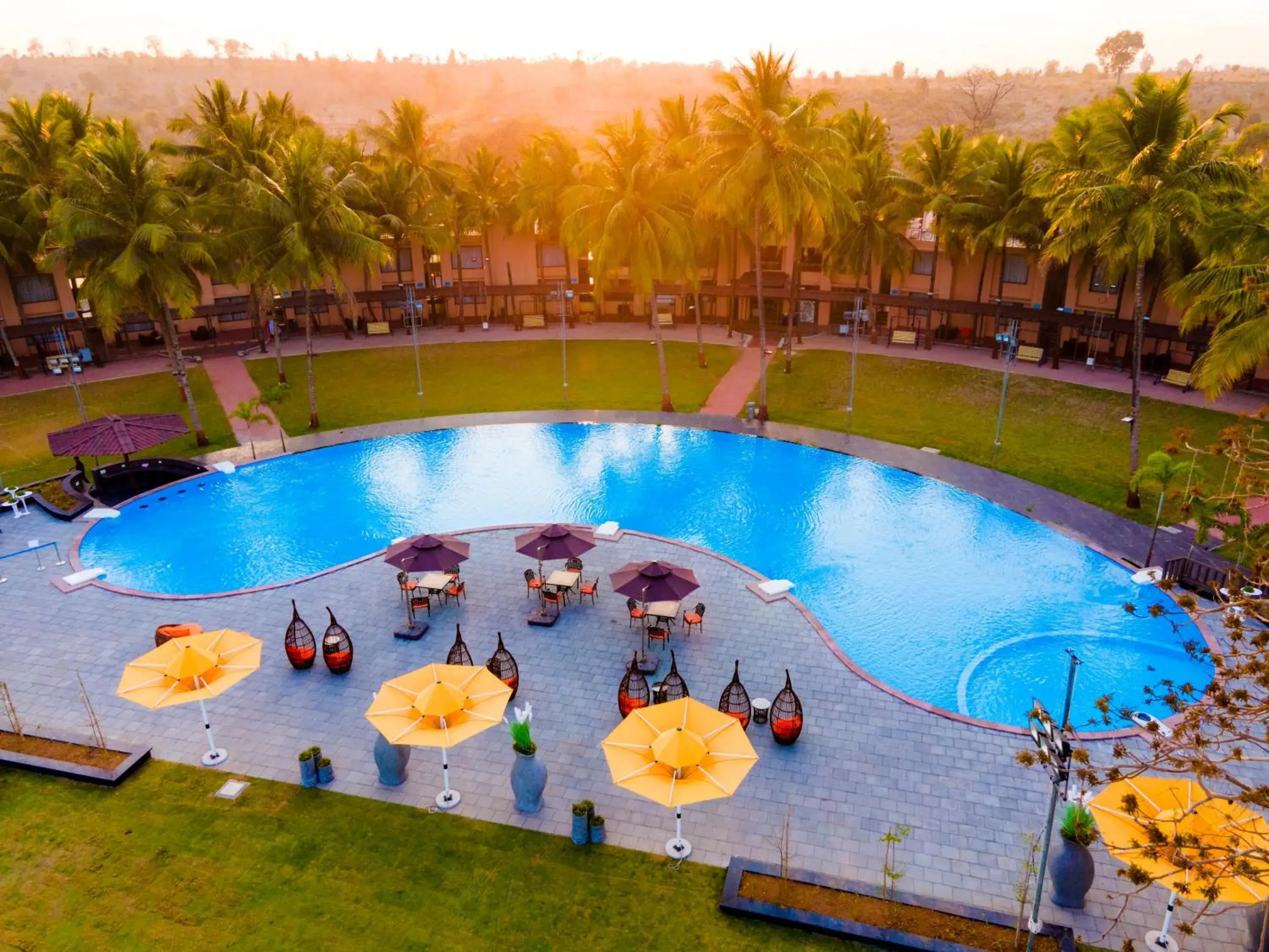 Swimming pool in Treat Resort Silvassa Swimming pool in Treat Resort Silvassa