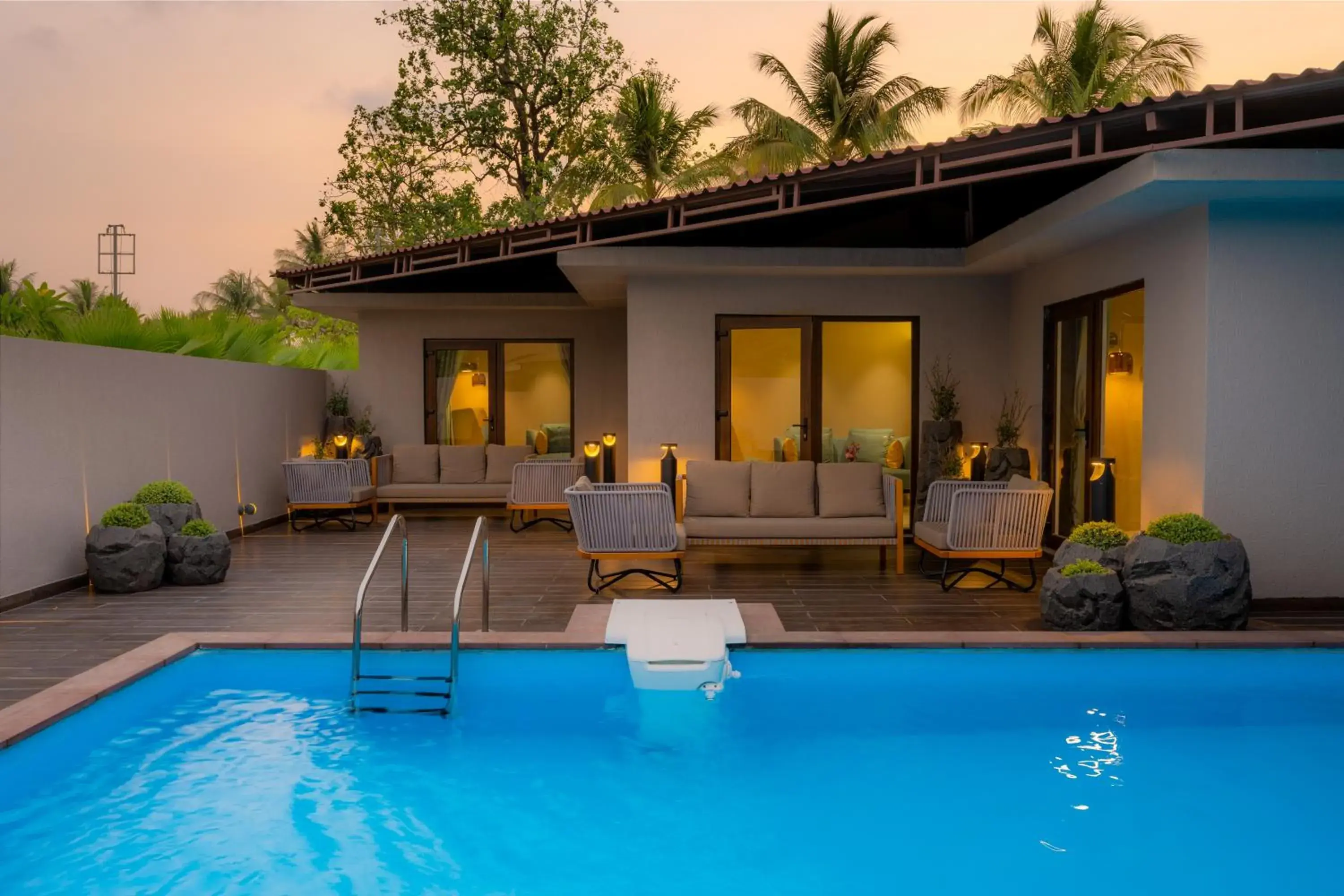 Swimming pool in Treat Resort Silvassa Swimming pool in Treat Resort Silvassa