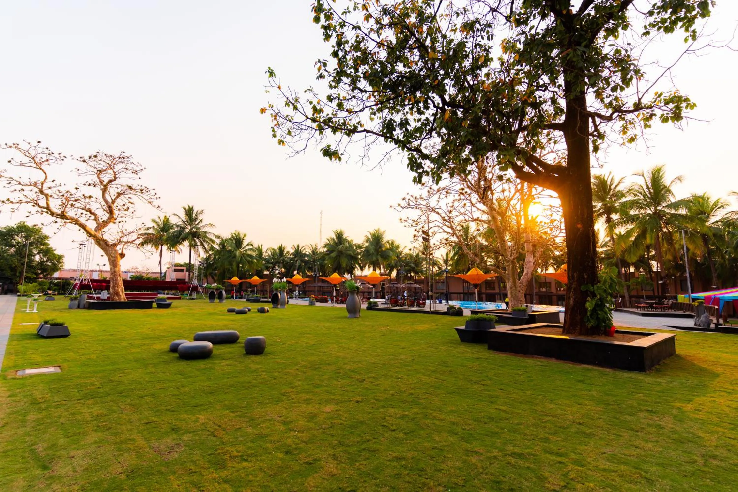 Garden in Treat Resort Silvassa