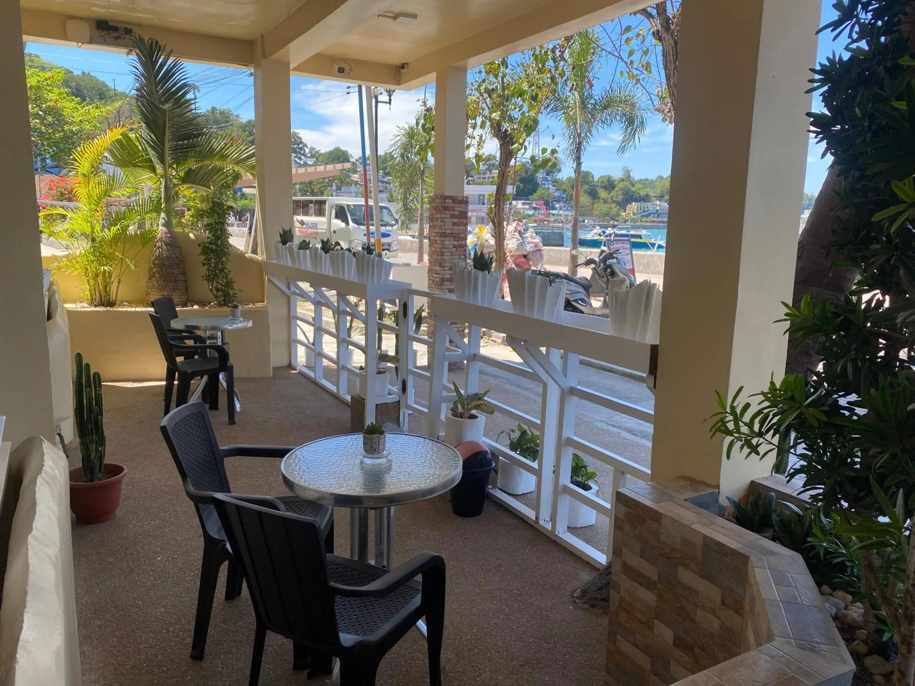 Balcony/Terrace in Papa Freds Beach Resort