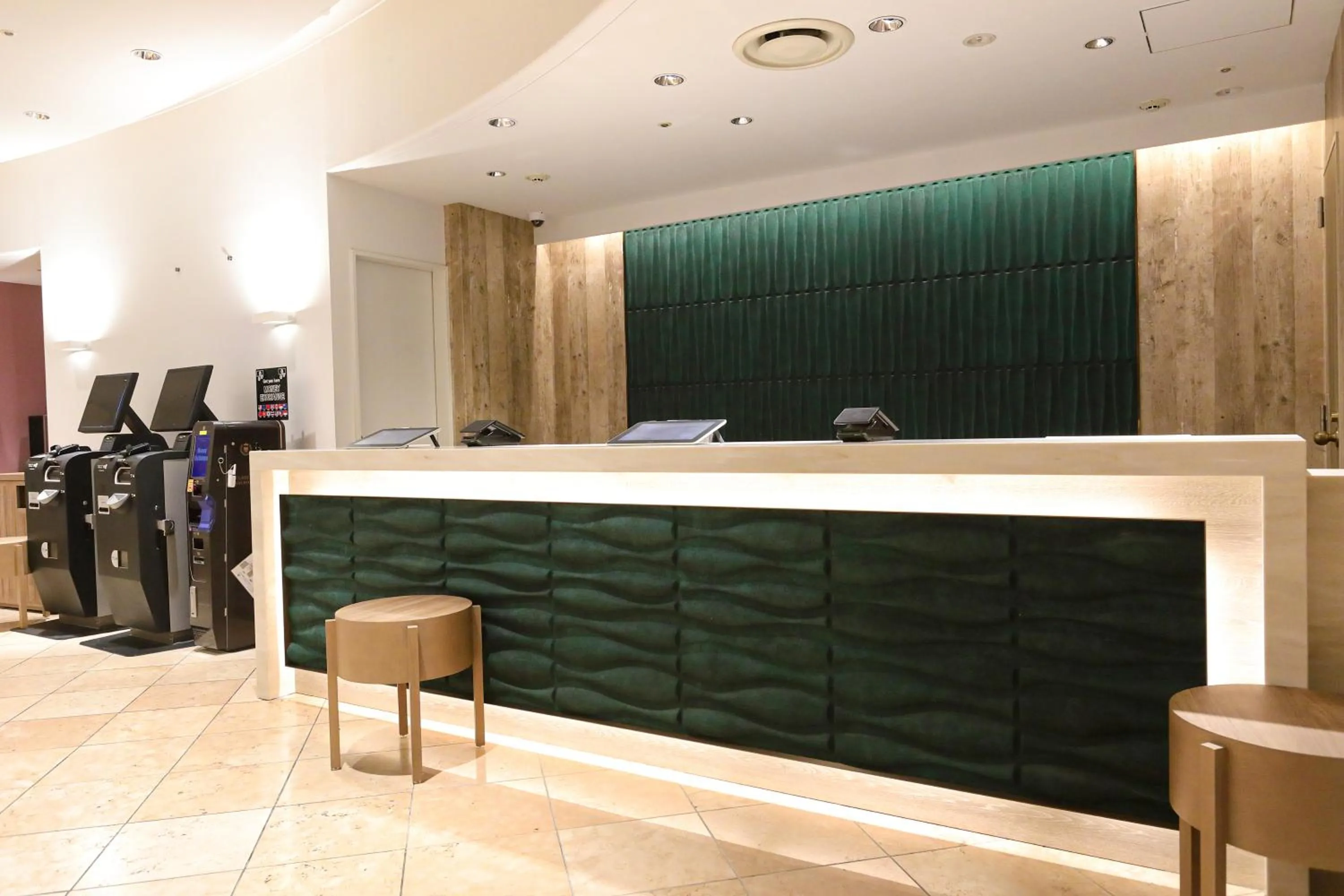 Lobby or reception in Hiyori Hotel Osaka Suminoekoen Station