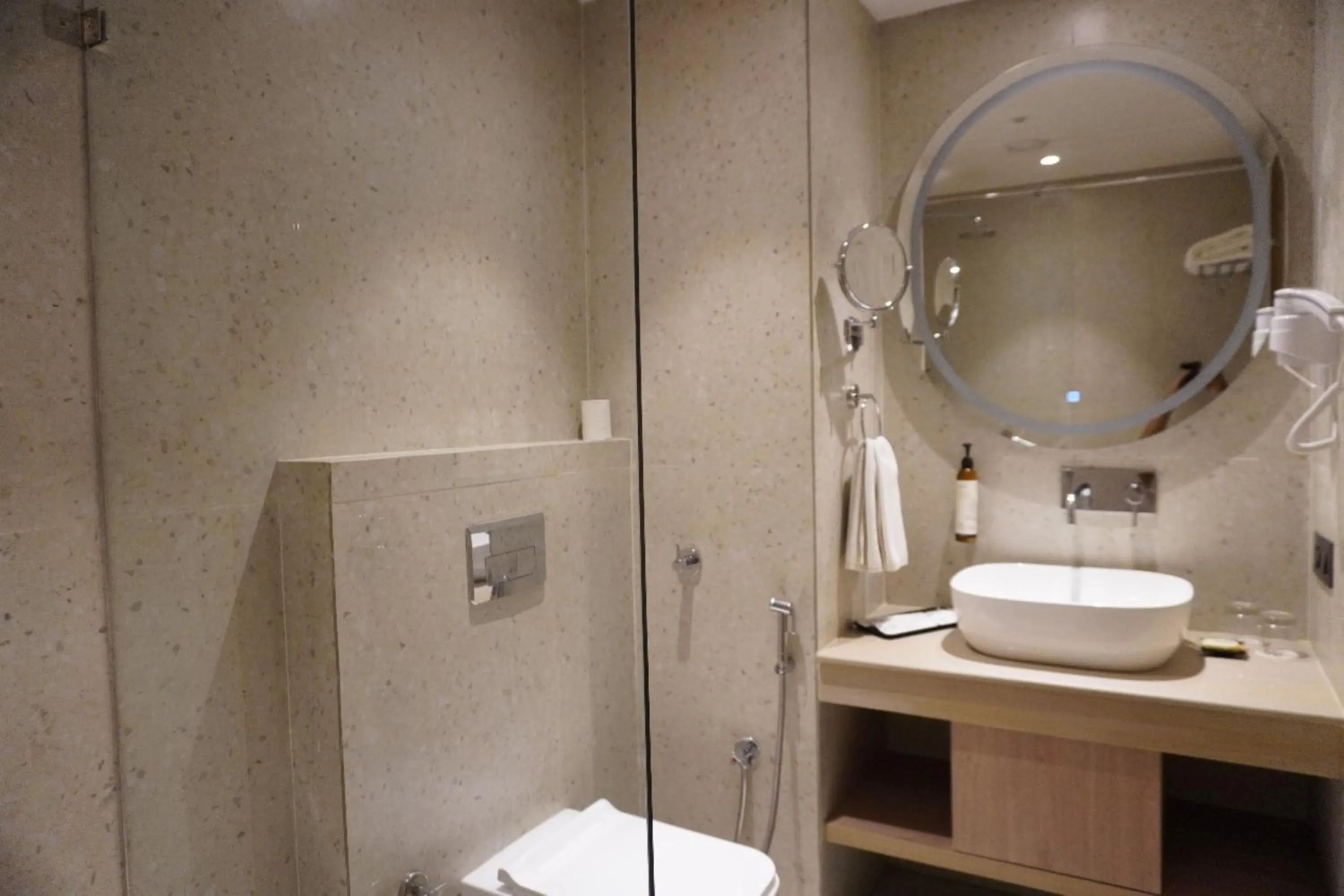 Bathroom in Orchid Hotel Chandigarh,Zirakpur