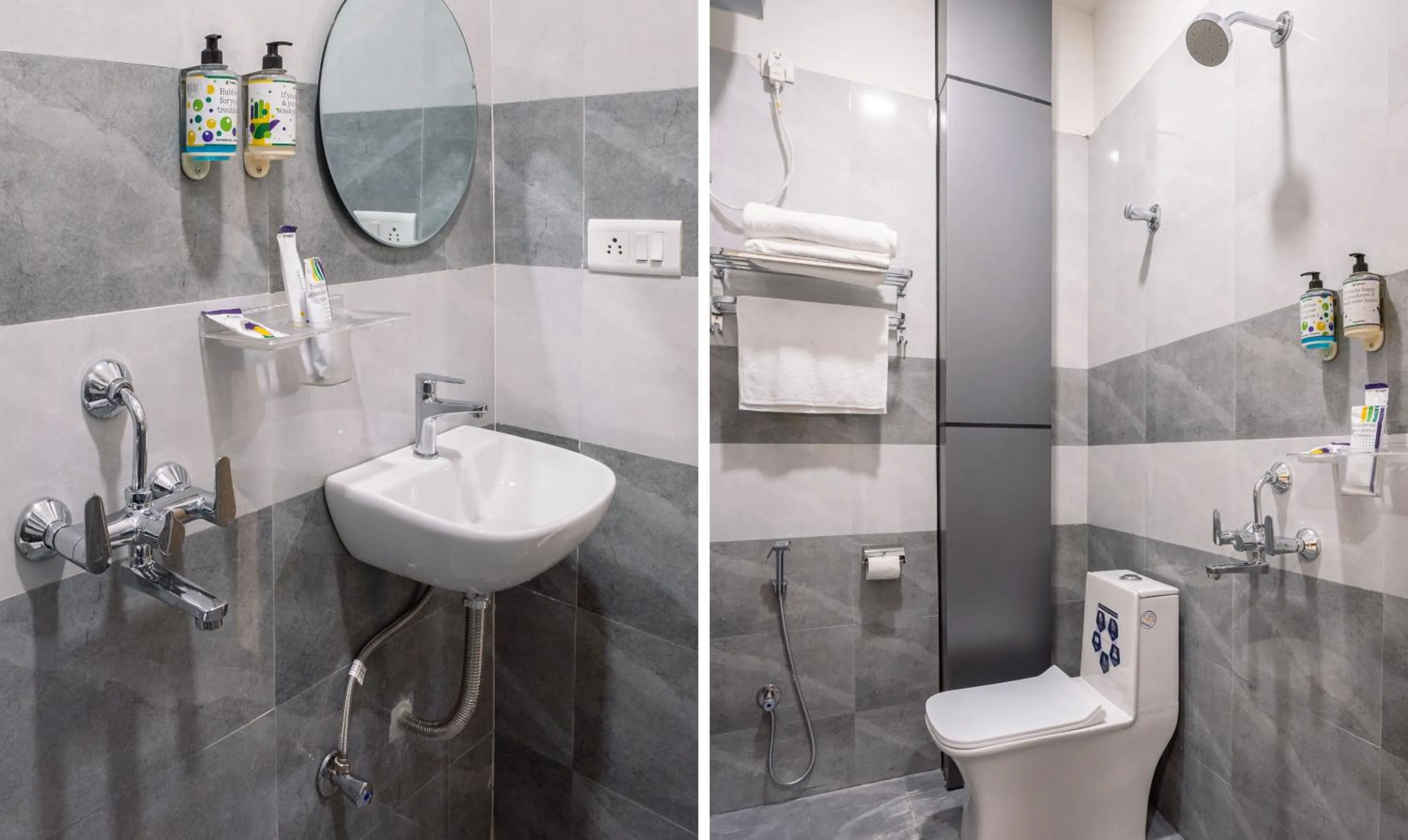 Bathroom in Treebo The Living Tree Khairatabad