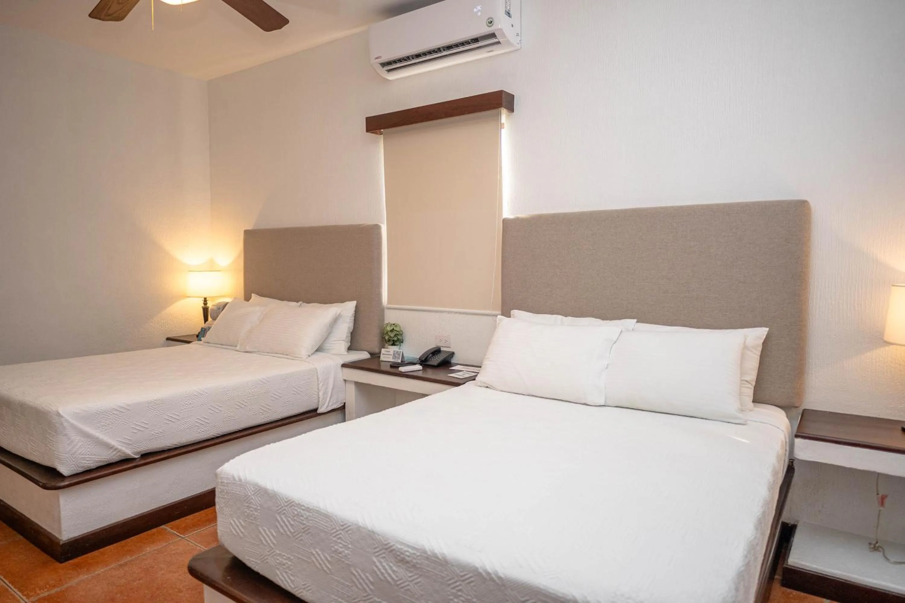 Bed in Boca Olas Resort Villas