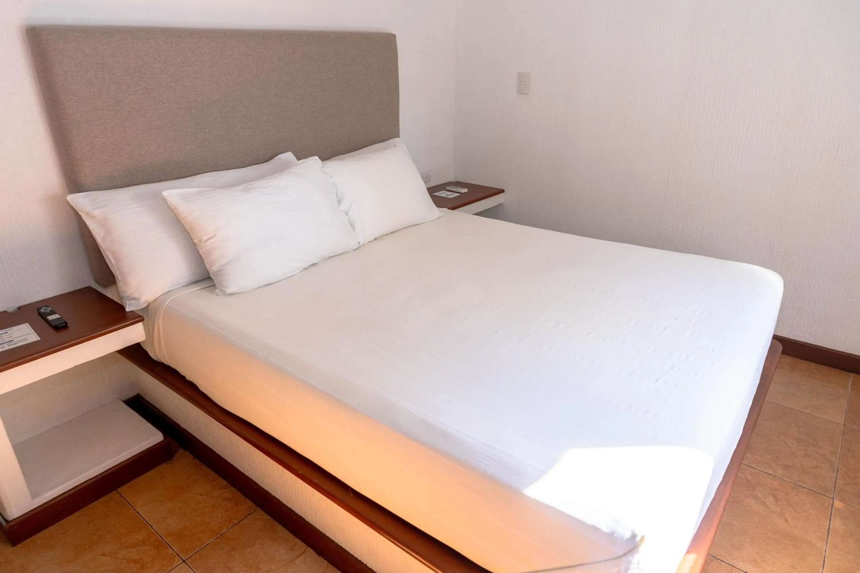 Bed in Boca Olas Resort Villas