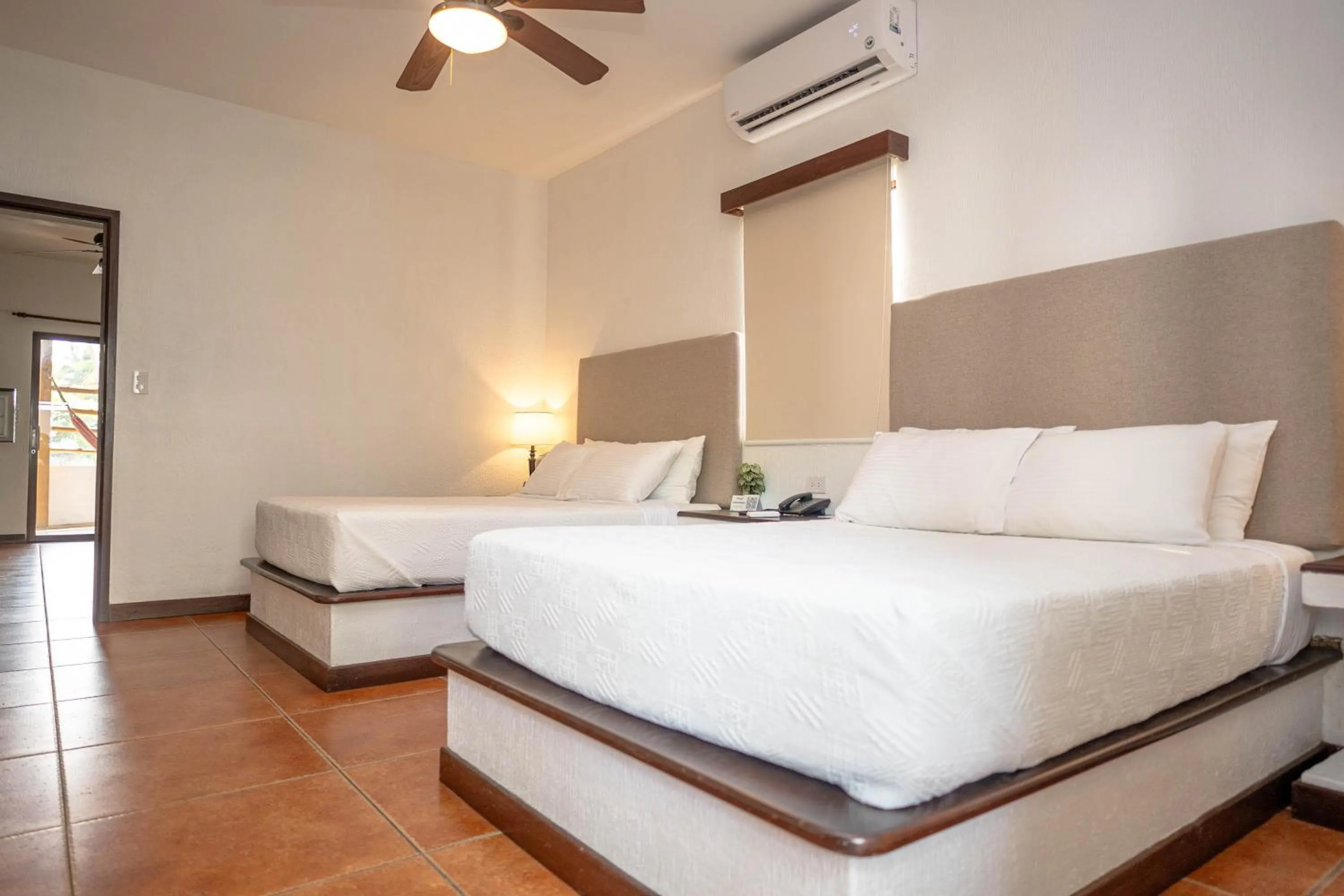 Bed in Boca Olas Resort Villas