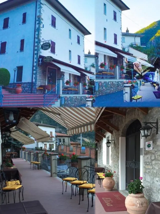 Facade/entrance in Albergo Elisa