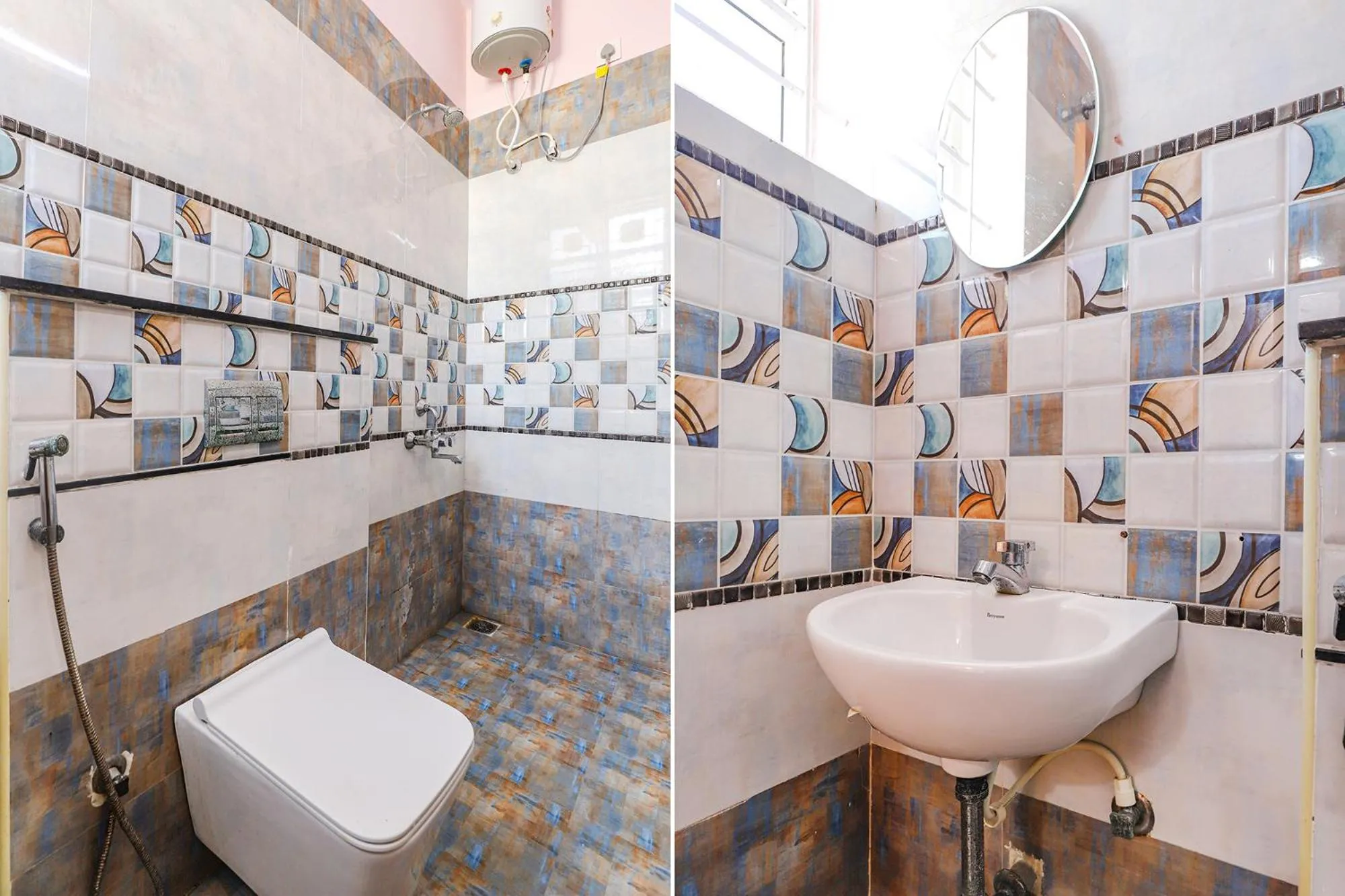 Bathroom in FabHotel Hathvik Park