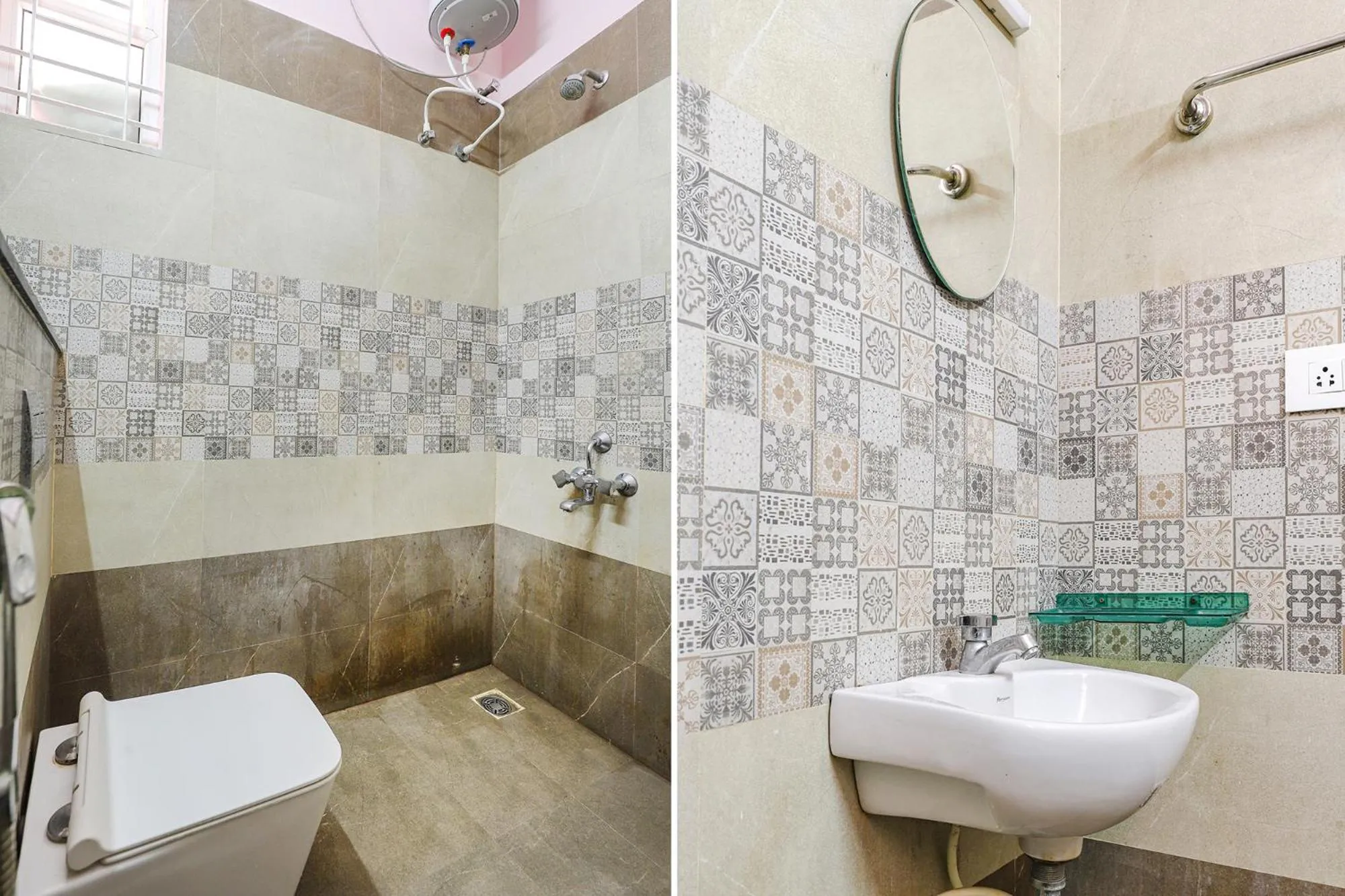 Bathroom in FabHotel Hathvik Park