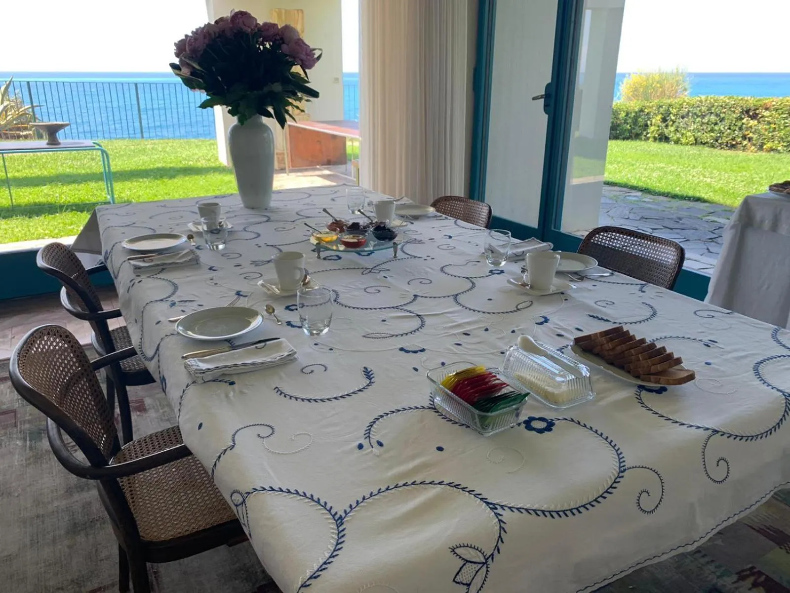 Garden view in Villa Domus 1938