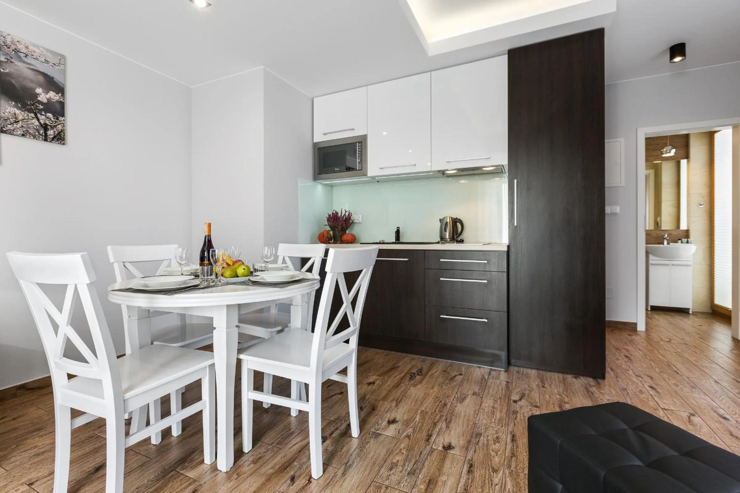 Kitchen or kitchenette in Smrekowa Polana Resort & Spa