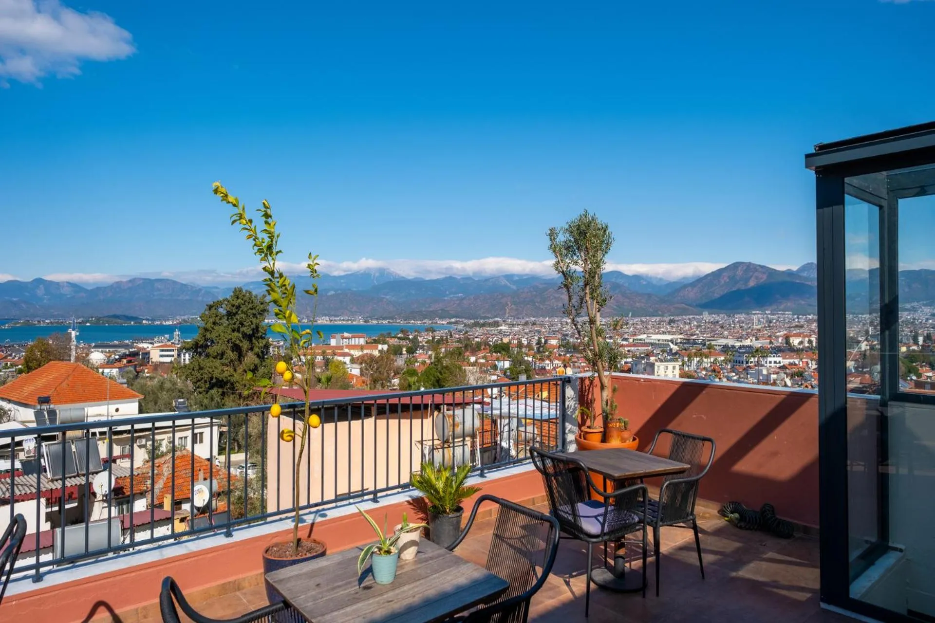 Balcony/Terrace in Uva Rooms