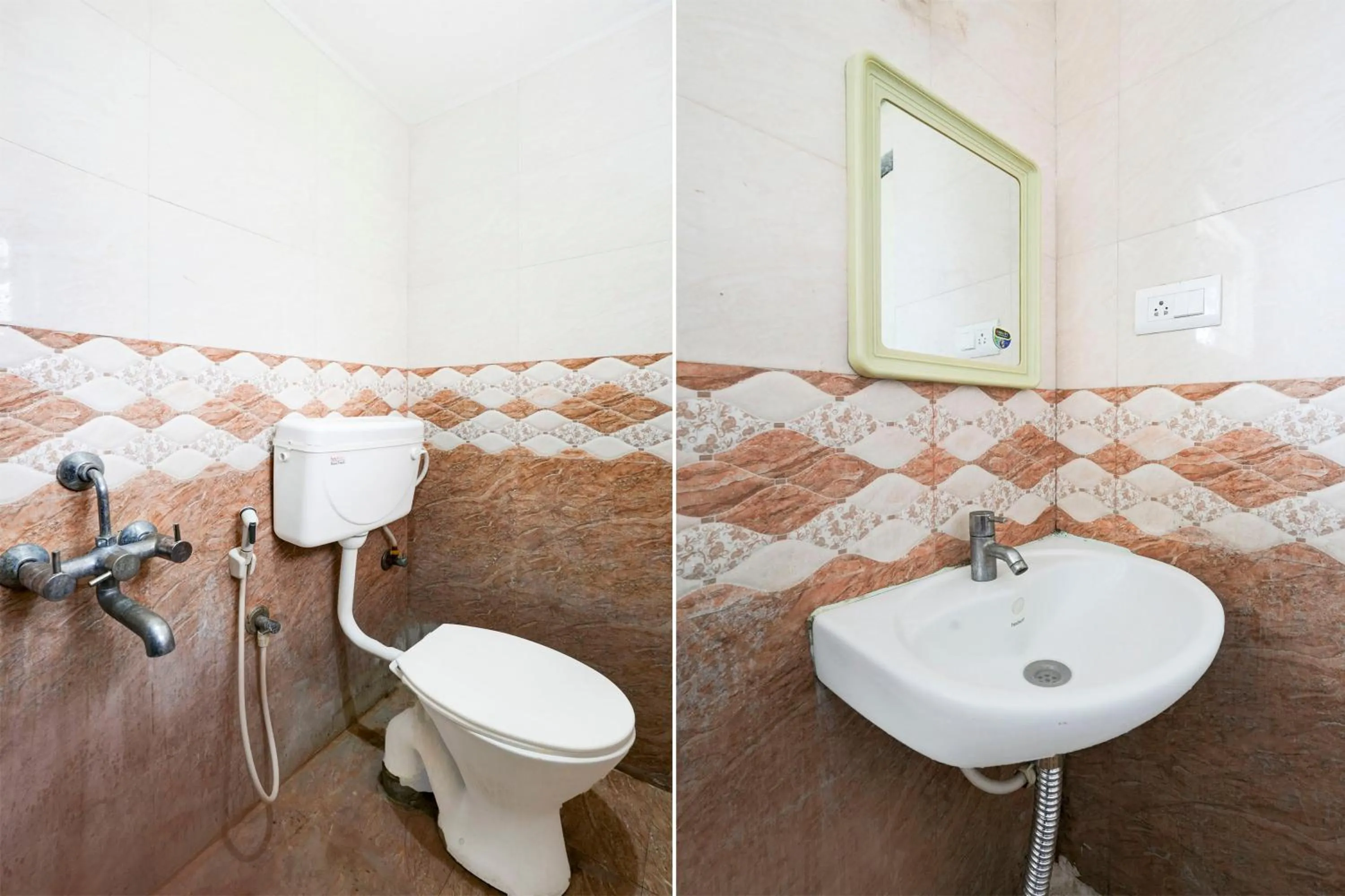 Bathroom in Super Hotel O Ganakkal Near BGS Hospital Junction Formerly Omkar Global Inn