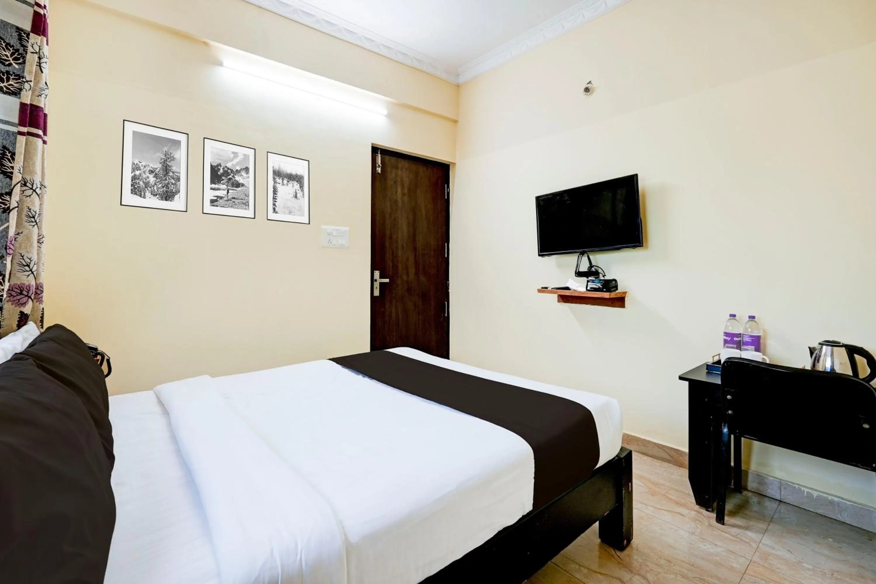 Bedroom, Bed in Super Hotel O Ganakkal Near BGS Hospital Junction Formerly Omkar Global Inn