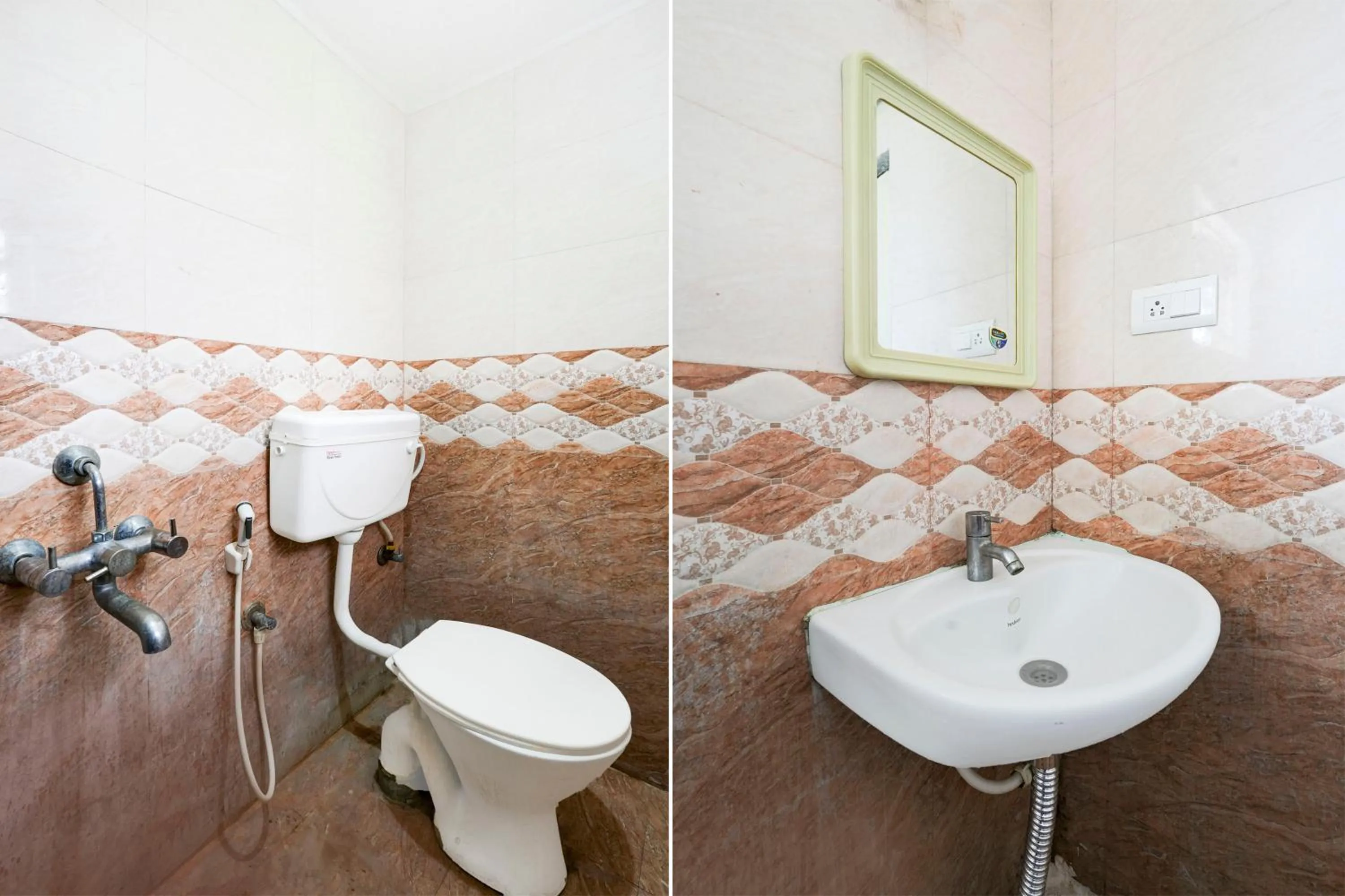 Bathroom in Super Hotel O Ganakkal Near BGS Hospital Junction Formerly Omkar Global Inn