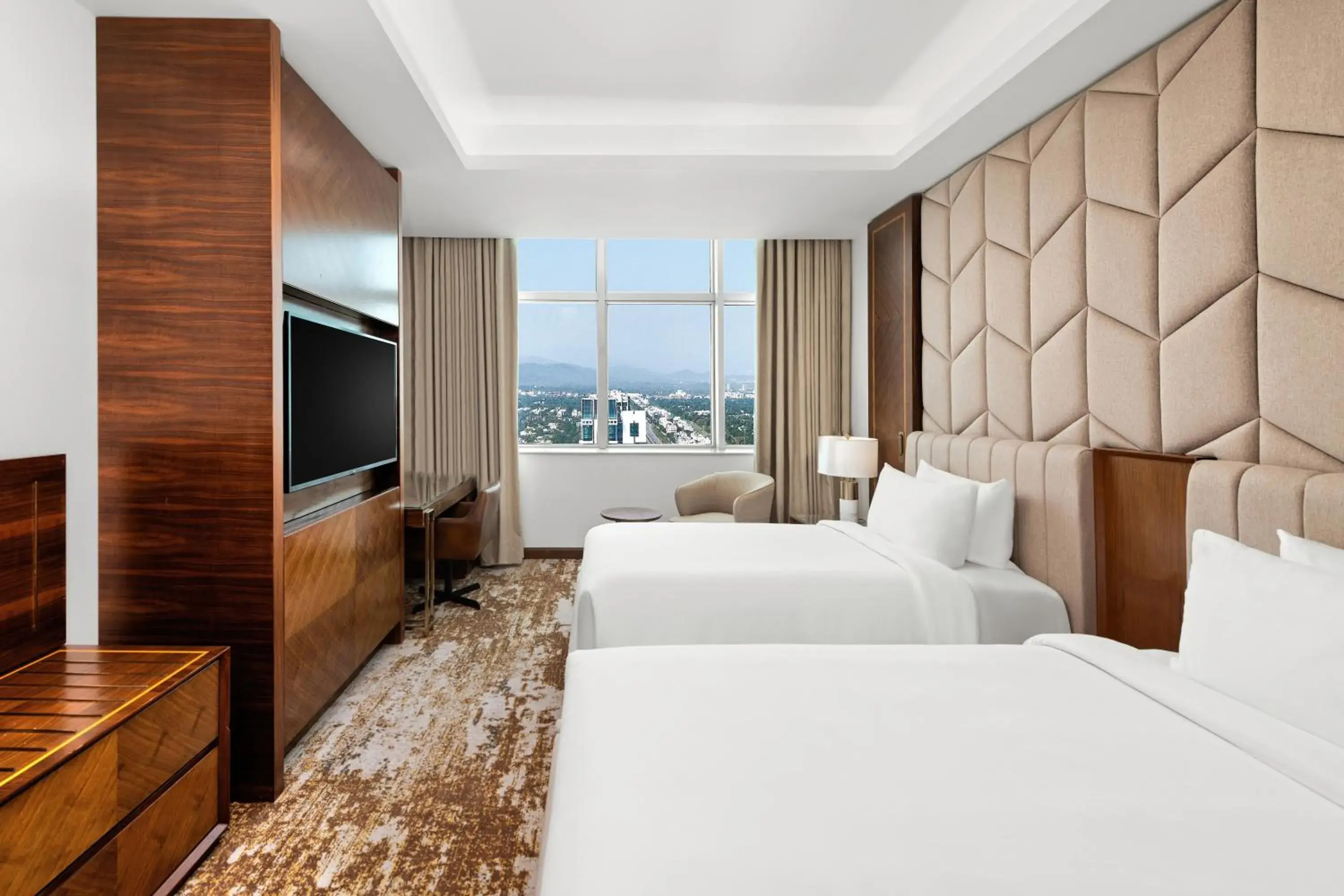 Bed in Movenpick Hotel Centaurus Islamabad Bed in Movenpick Hotel Centaurus Islamabad