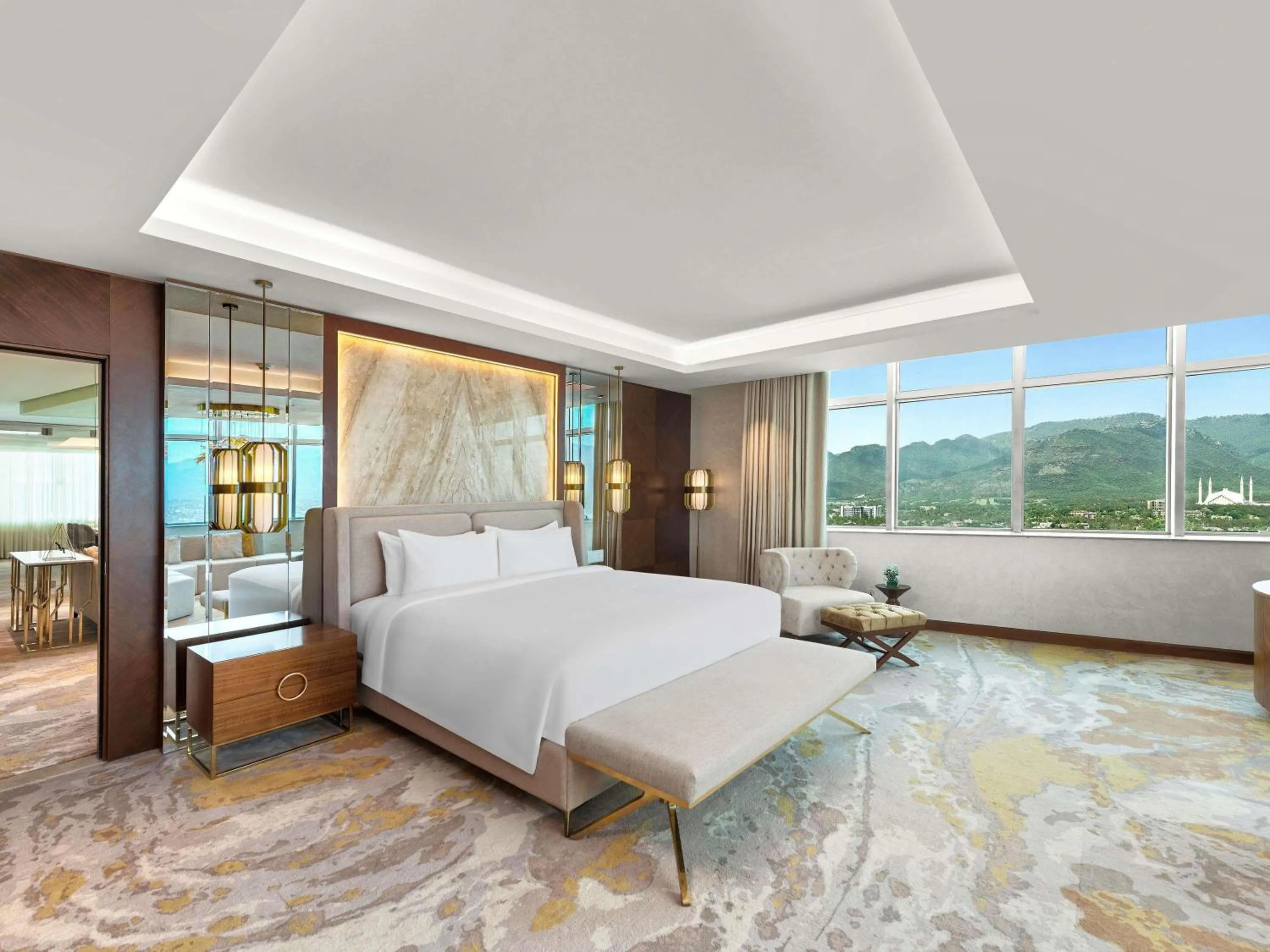 Bedroom, Bed in Movenpick Hotel Centaurus Islamabad