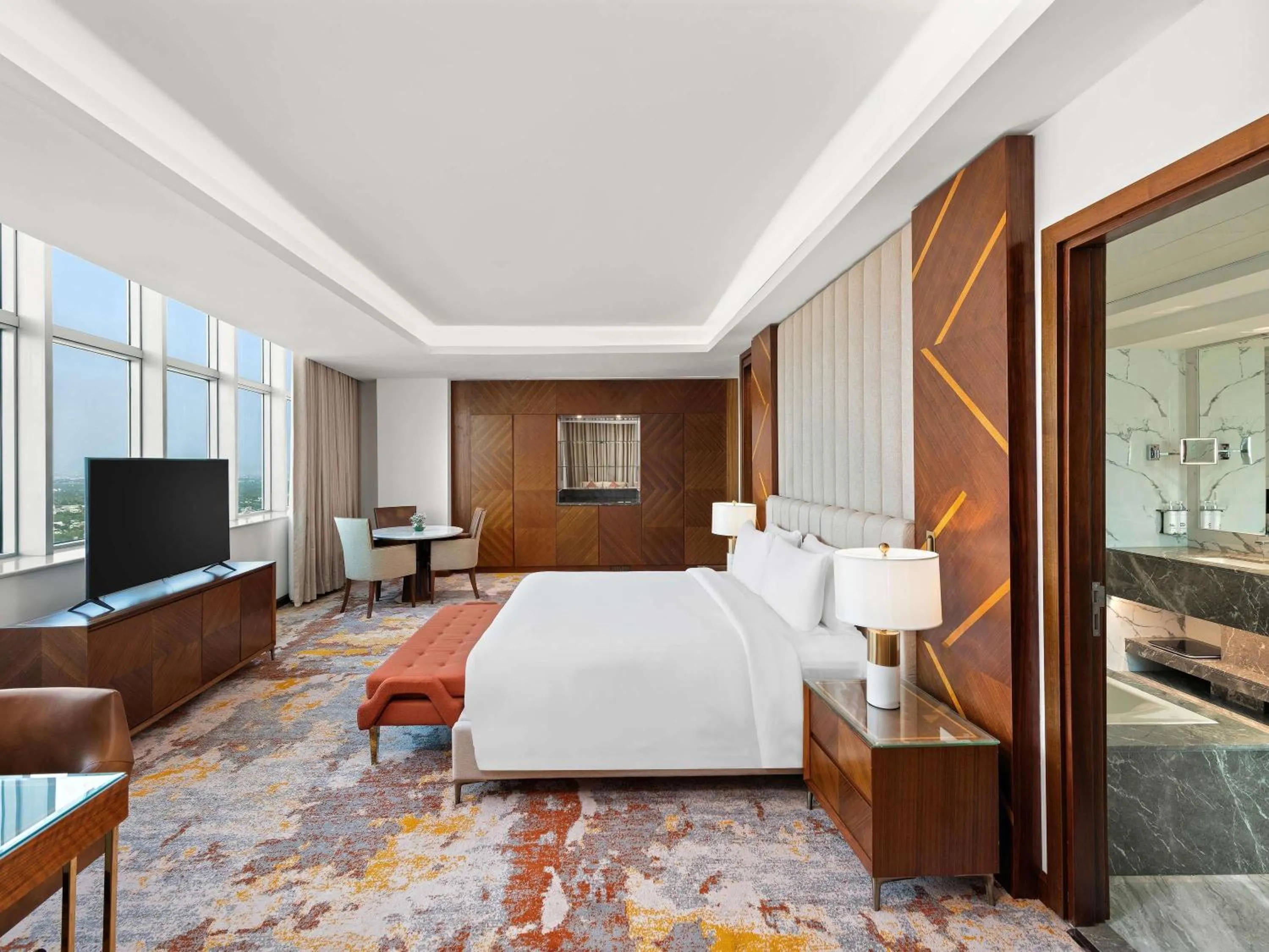 Bedroom, Bed in Movenpick Hotel Centaurus Islamabad